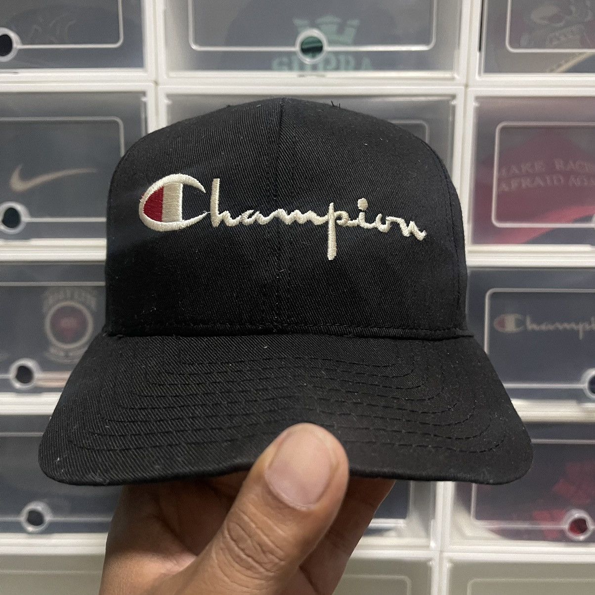 Champion × Vintage Vintage USA champion snapback Size ONE SIZE - 1 Thumbnail