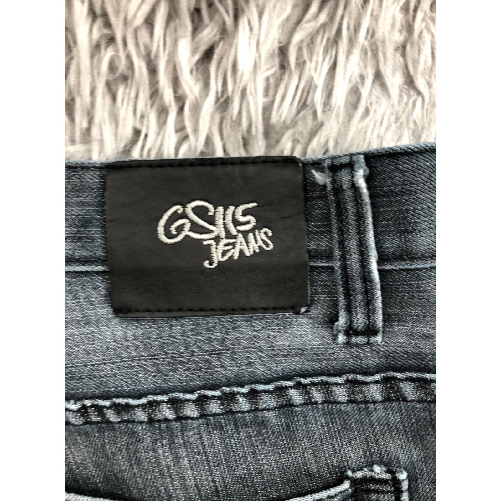 Vintage GS 115 Jeans Size 36x33 Mens Mid Rise Medium Wash Blue FLAW Size US 36 / EU 52 - 7 Thumbnail