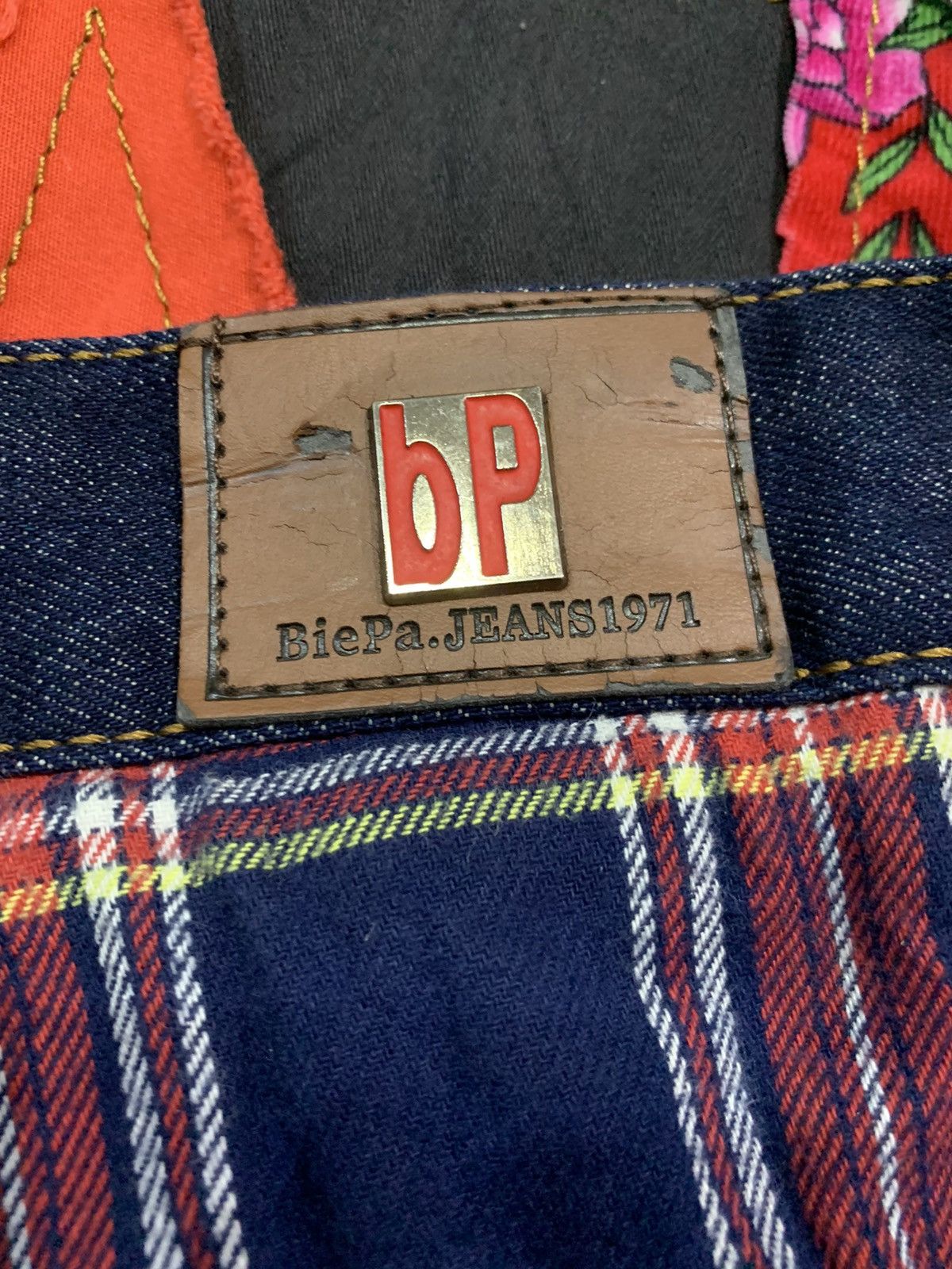 20471120 🖤BLACKFRIDAY🖤Biepa jeans patchwork jeans like a kapital Size US 33 - 8 Thumbnail