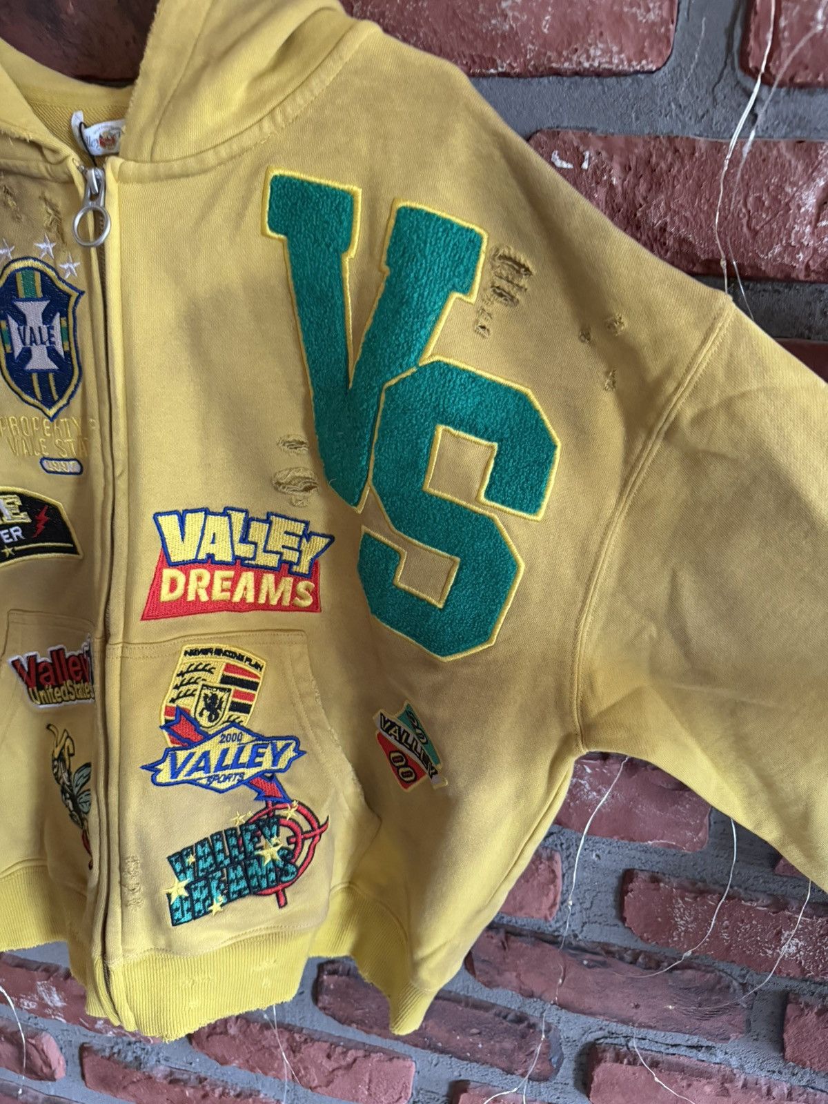 Vale Vale Forever Doodle Patches Zip Up Size US M / EU 48-50 / 2 - 6 Thumbnail