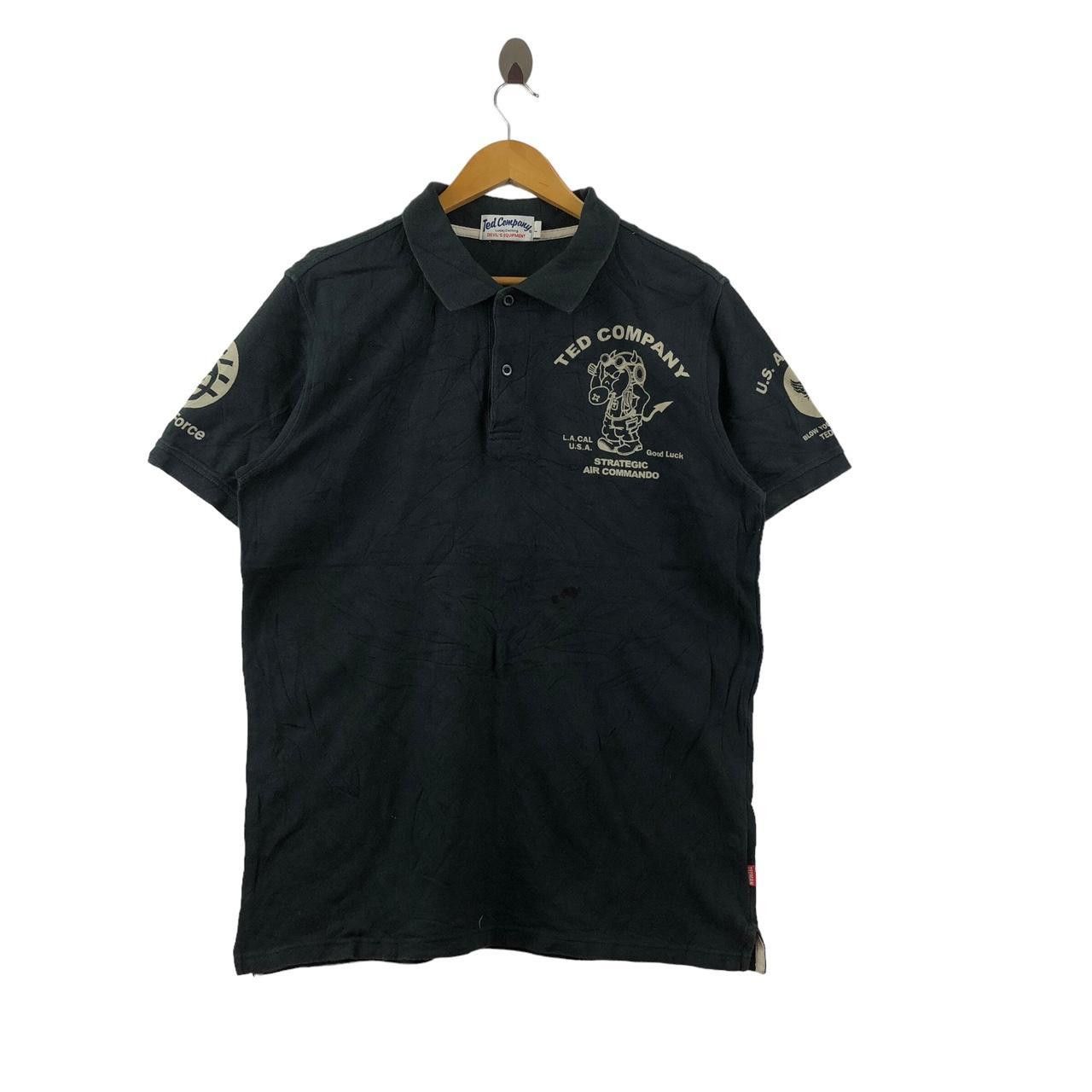 Other Vintage TEDMAN’S DEVIL MOSQUITOES AF Base Polo Tee Shirt Size US L / EU 52-54 / 3 - 2 Thumbnail