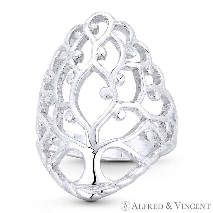 Other Tree-of-Life Etz Chaim Charm Statement Ring Size 8 Size ONE SIZE - 1 Preview