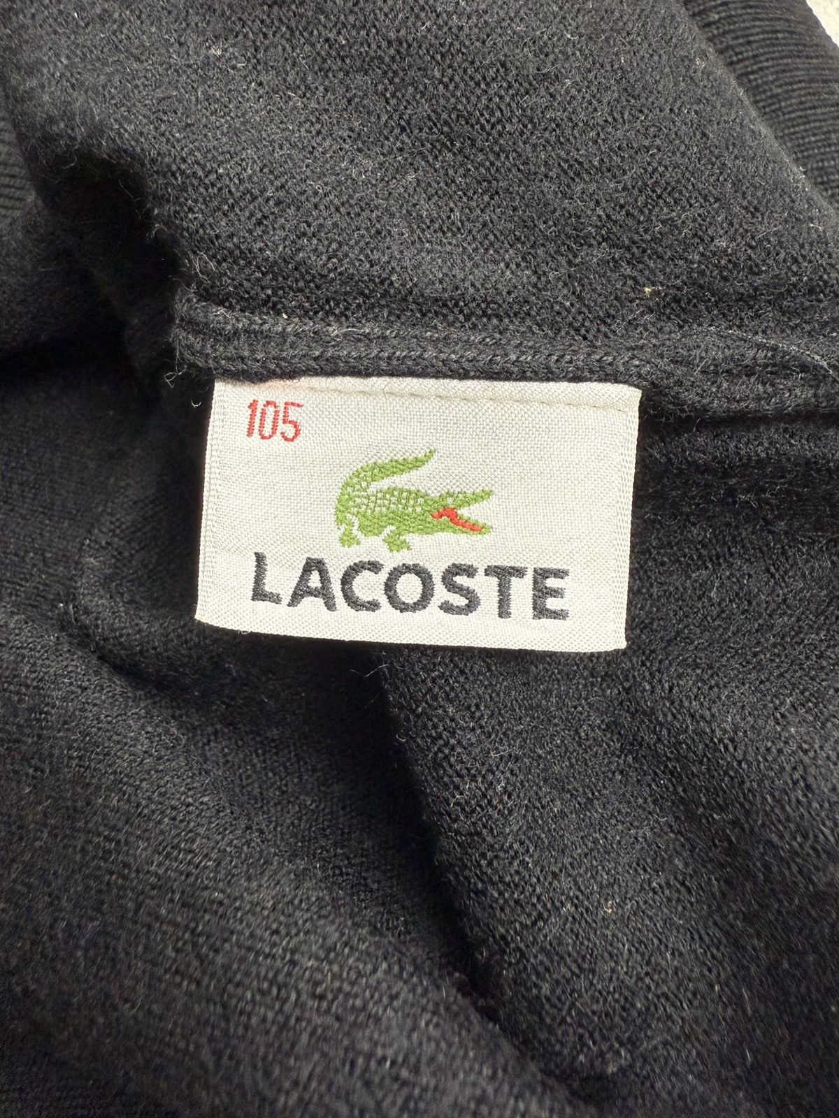 Lacoste Vintage Lacoste Wool Knit Sweater Cardigan Size US S / EU 44-46 / 1 - 5 Thumbnail