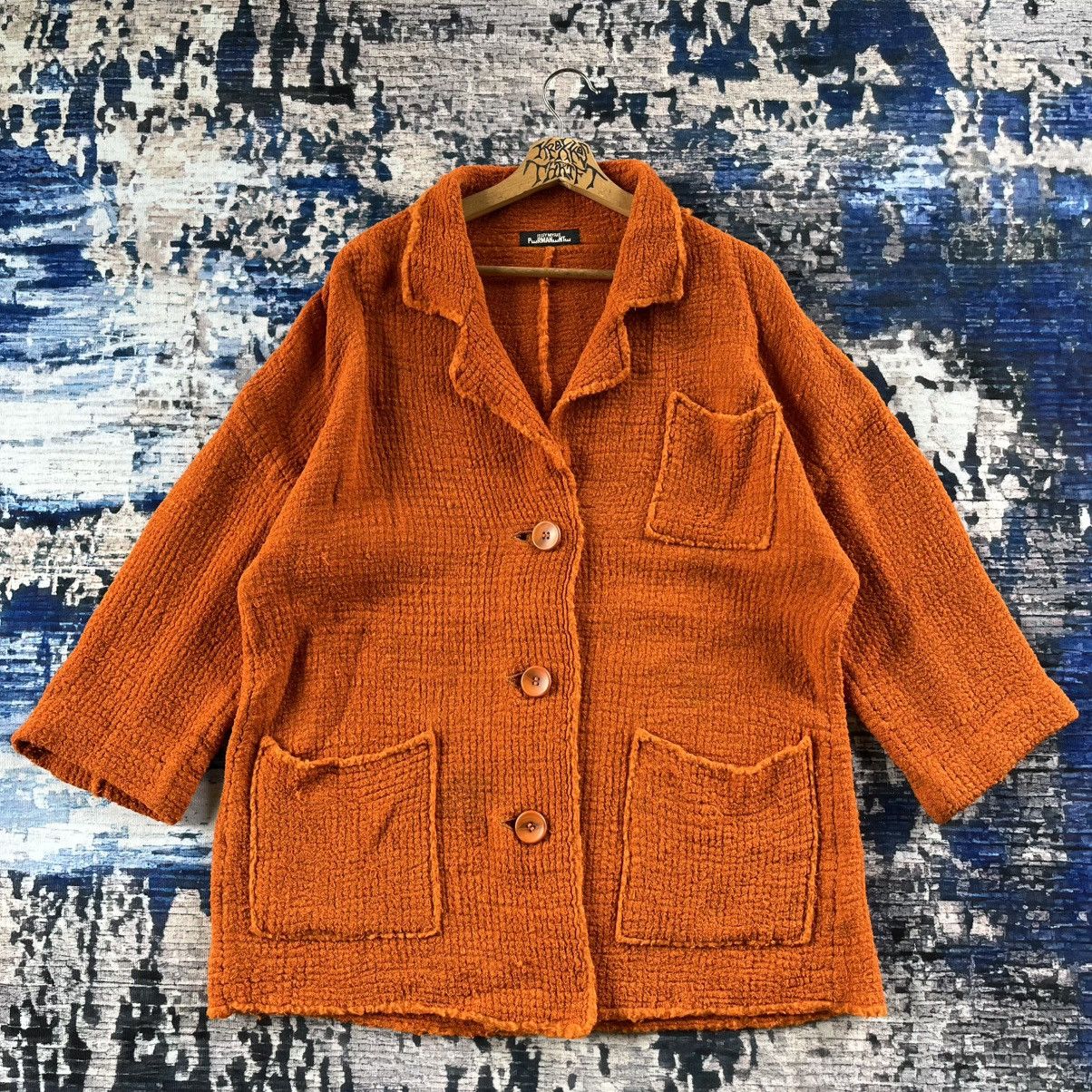 Issey Miyake × Japanese Brand × Vintage ✨RARE Vintage Issey Miyake Double Pocket Cardigan 90s Japan Size US M / EU 48-50 / 2 - 1 Thumbnail