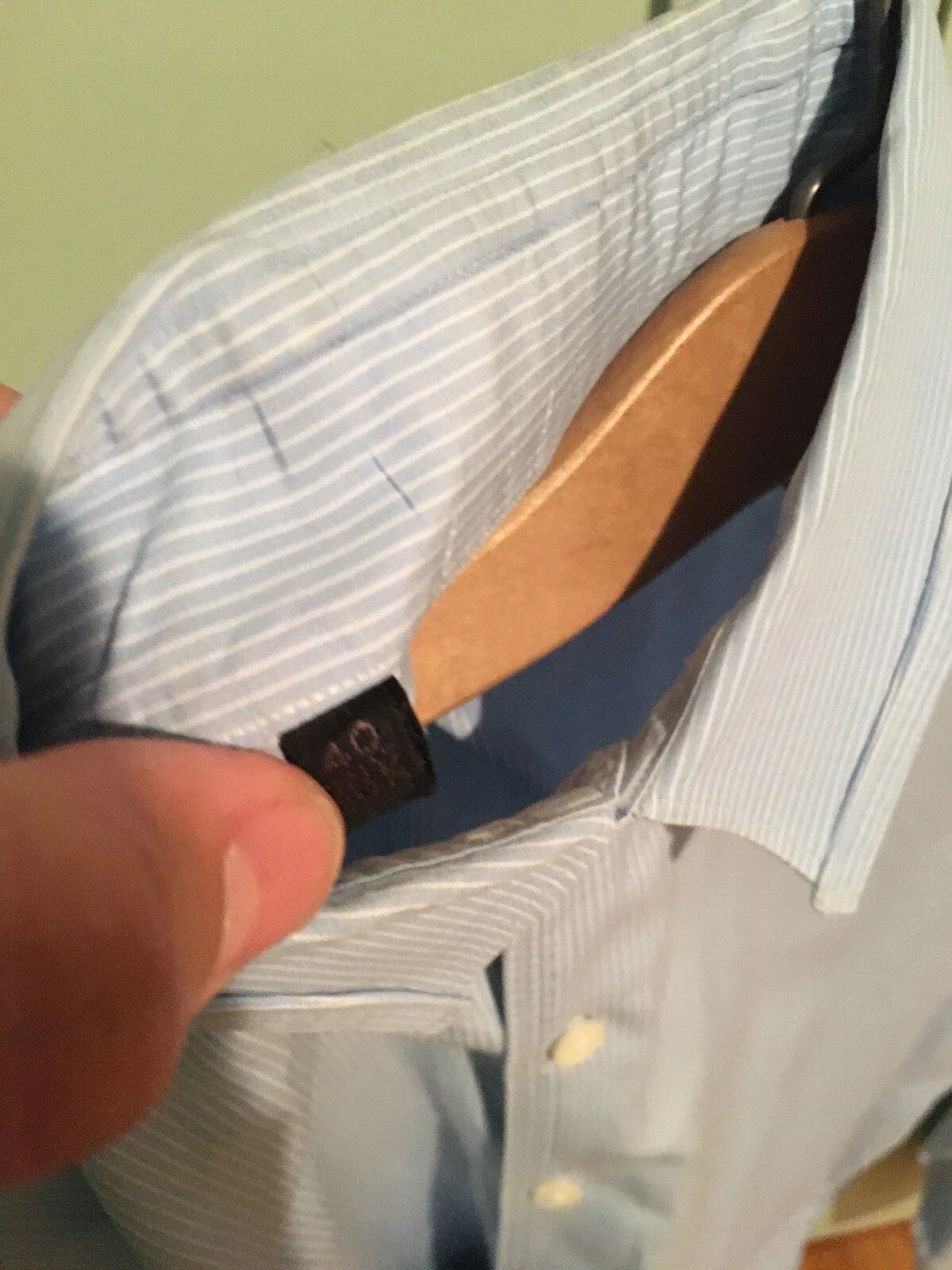 Lanvin Light Blue Formal Button Up Shirt Size US L / EU 52-54 / 3 - 4 Thumbnail