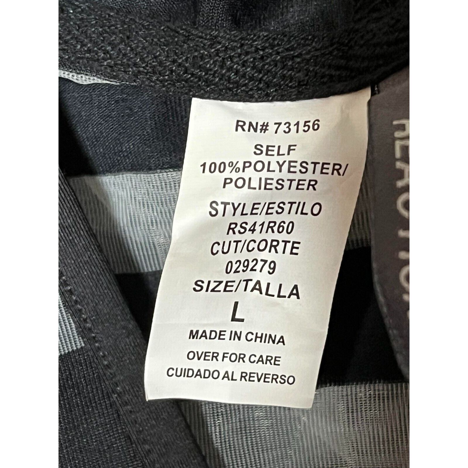 Kenneth Cole Kenneth Cole Swim Cover Hoodie L Striped VNeck Black Sheer Size L / US 10 / IT 46 - 5 Thumbnail