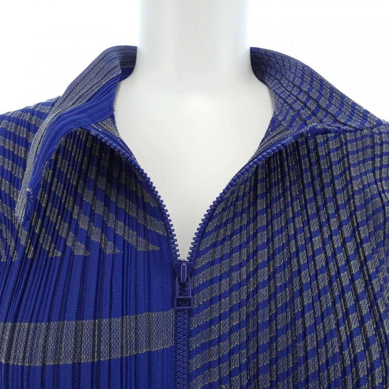 Issey Miyake Issey Miyake Zipper pleated jacket Size L / US 10 / IT 46 - 3 Thumbnail