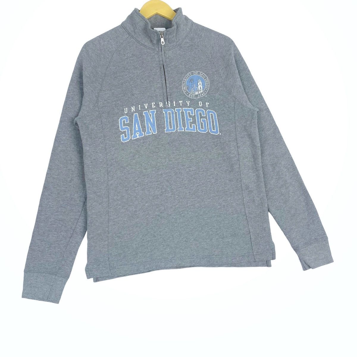 Designer × Vintage San Diego Half Zip Sweatshirt Crewneck Pullover Jumper Size US S / EU 44-46 / 1 - 4 Thumbnail