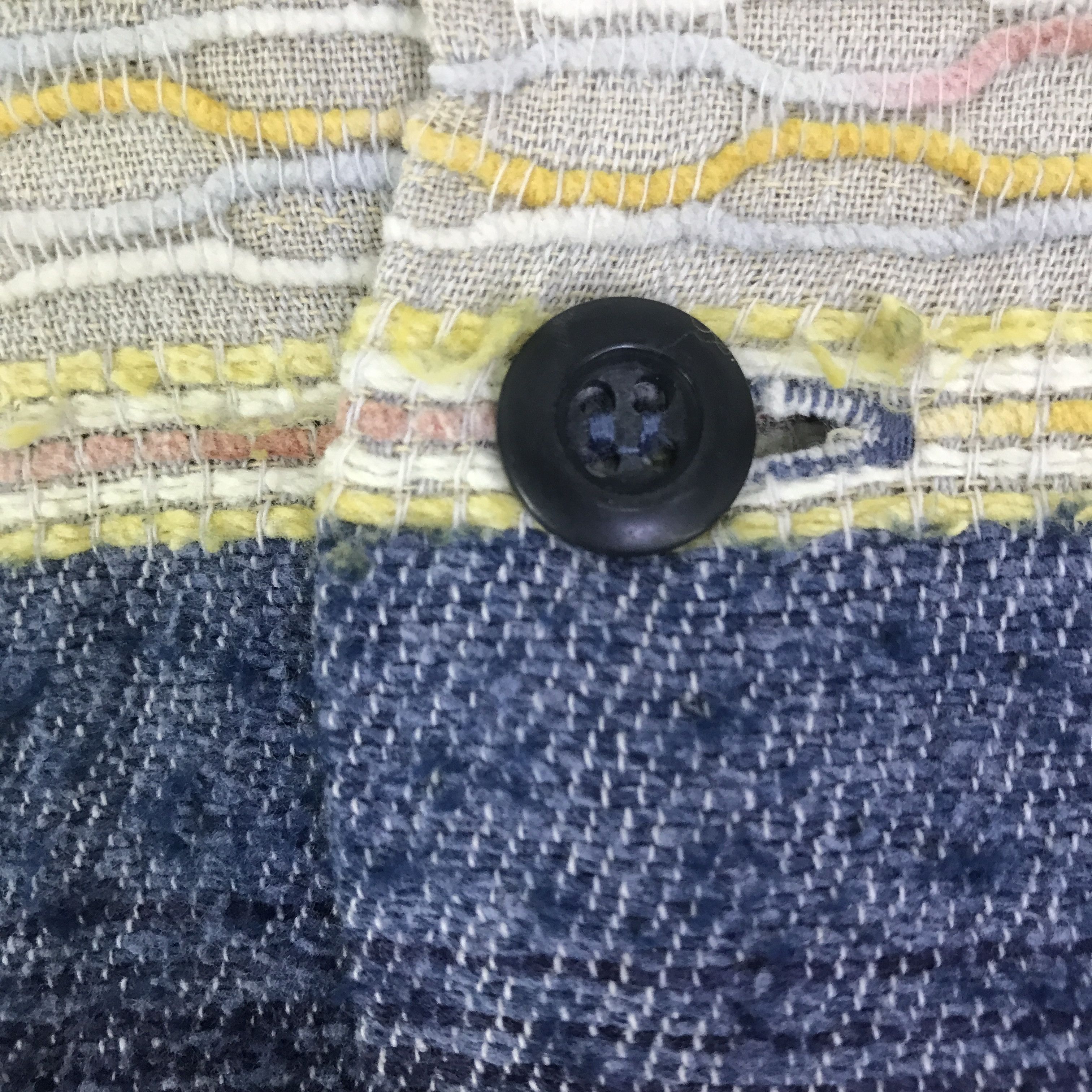 Sugar Cane Sugar Cane Stiped Button Japan jacket K100B14 Size US L / EU 52-54 / 3 - 11 Thumbnail