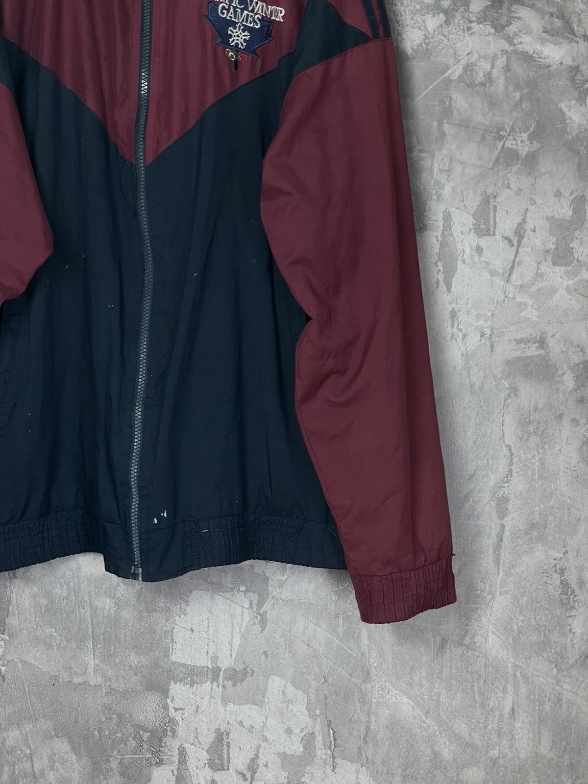 Adidas × USA Olympics × Vintage 1960 VII Olympic Winter Games Adidas Windbreaker Jacket Size US S / EU 44-46 / 1 - 6 Thumbnail