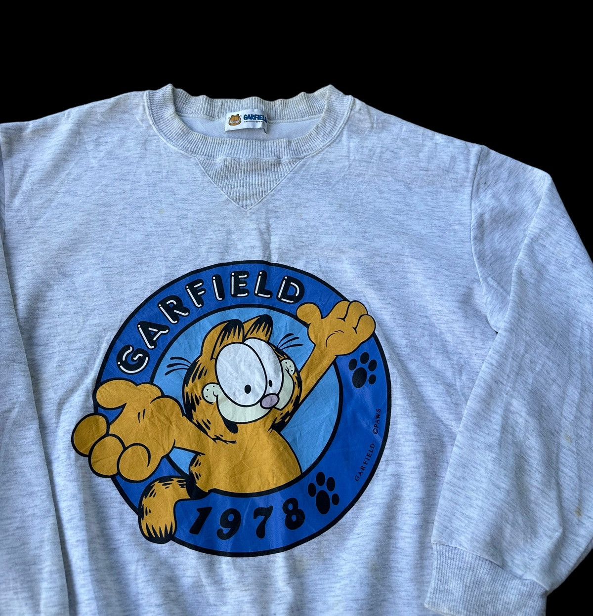 Vintage Vintage 90s Garfield sweatshirt Size US L / EU 52-54 / 3 - 2 Thumbnail