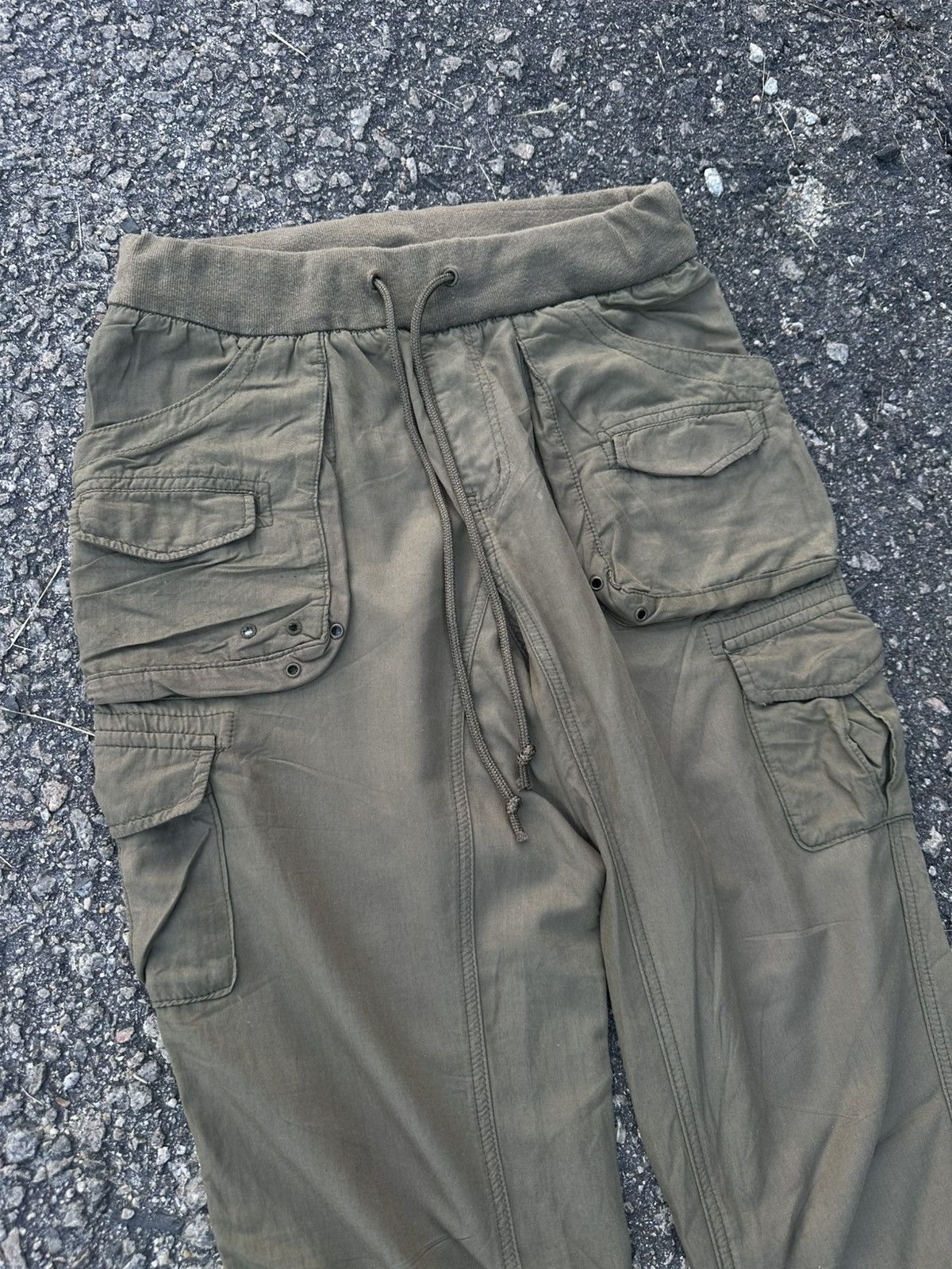 If Six Was Nine Cropped Cargo Pants Like GOA Style Size US 28 / EU 44 - 3 Thumbnail