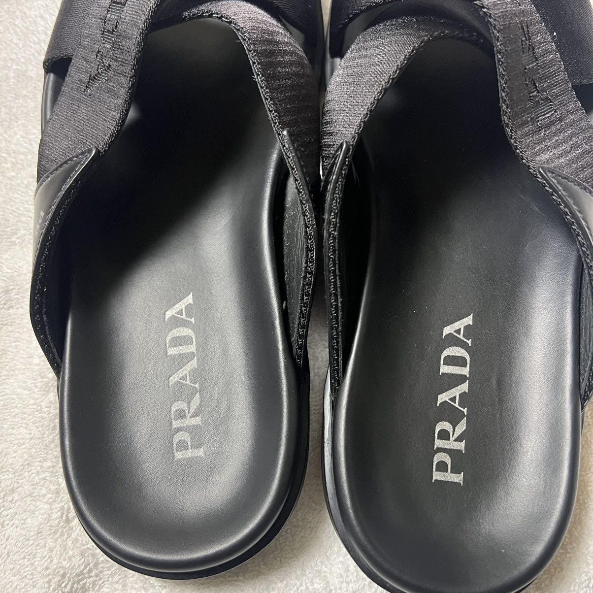 Prada Prada Crossover Sandals Size US 10 / EU 43 - 7 Thumbnail