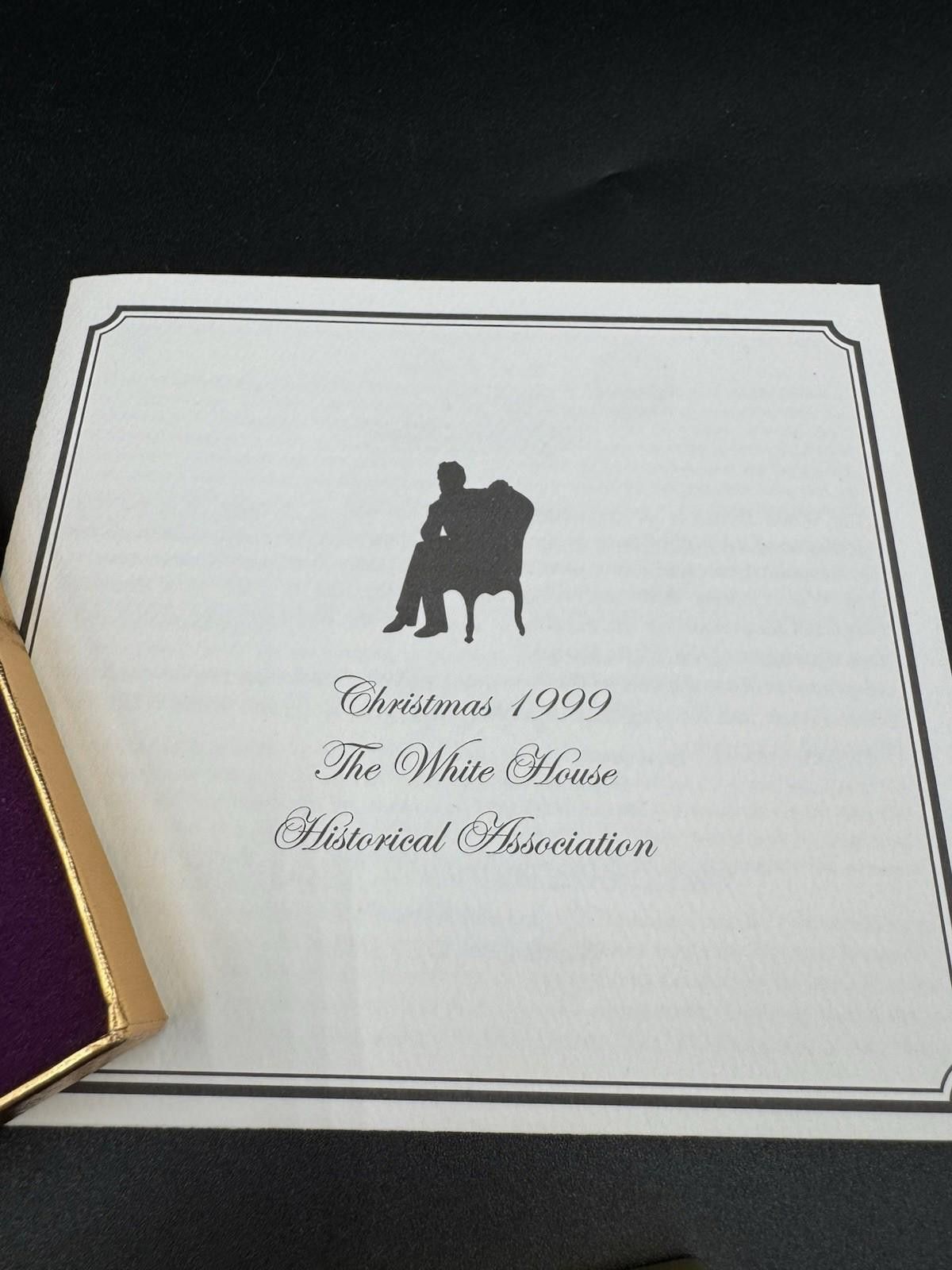 Other The White House Historical Assocation Christmas Ornament 99 Size ONE SIZE - 3 Thumbnail