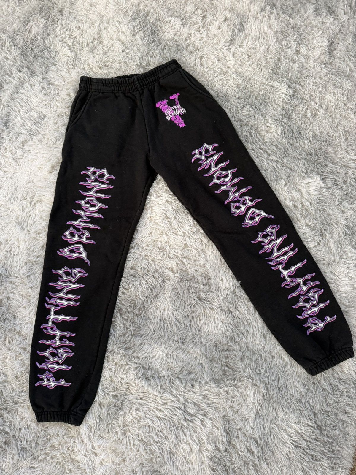 Vlone Vlone Juice Wrld Rider Sweatpants Size US 30 / EU 46 - 1 Thumbnail