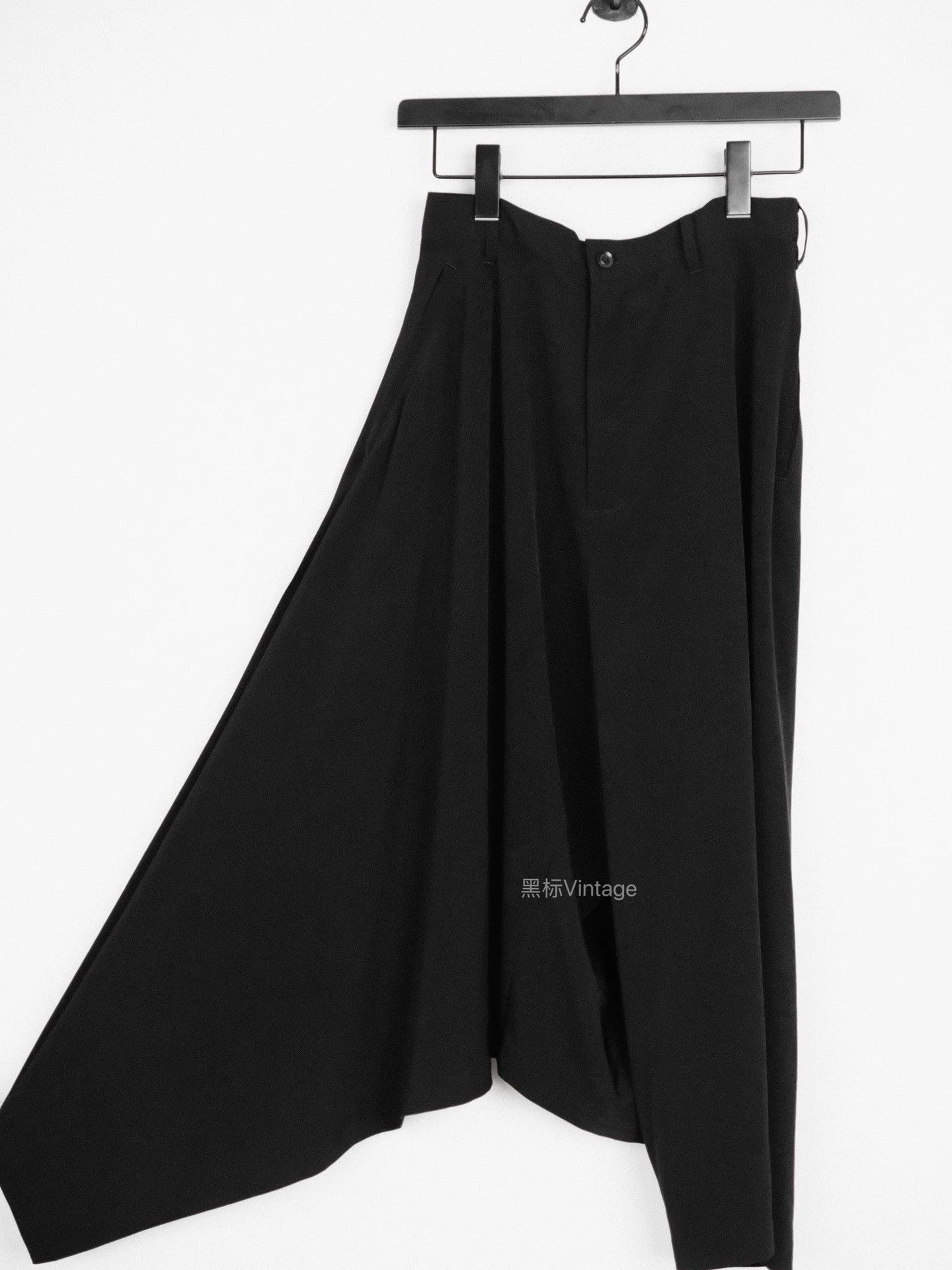 Yohji Yamamoto YOHJI YAMAMOTO 20SS VINTAGE ASYMM WIDE LEG SKIRT PANTS Size S / US 4 / IT 40 - 2 Thumbnail
