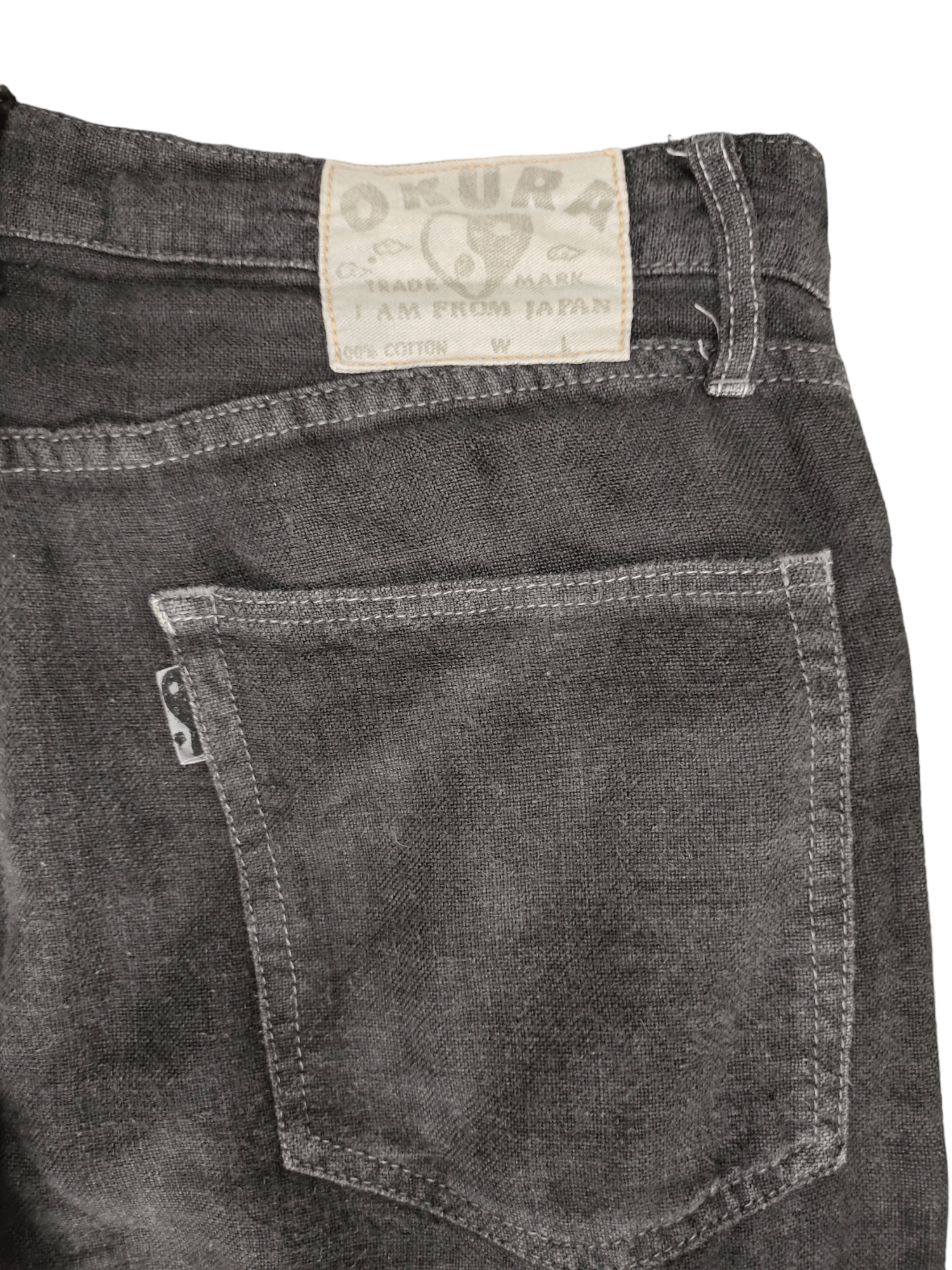 Okura Vintage Okura Japan Dye Soft Denim Pants Size US 34 / EU 50 - 7 Thumbnail