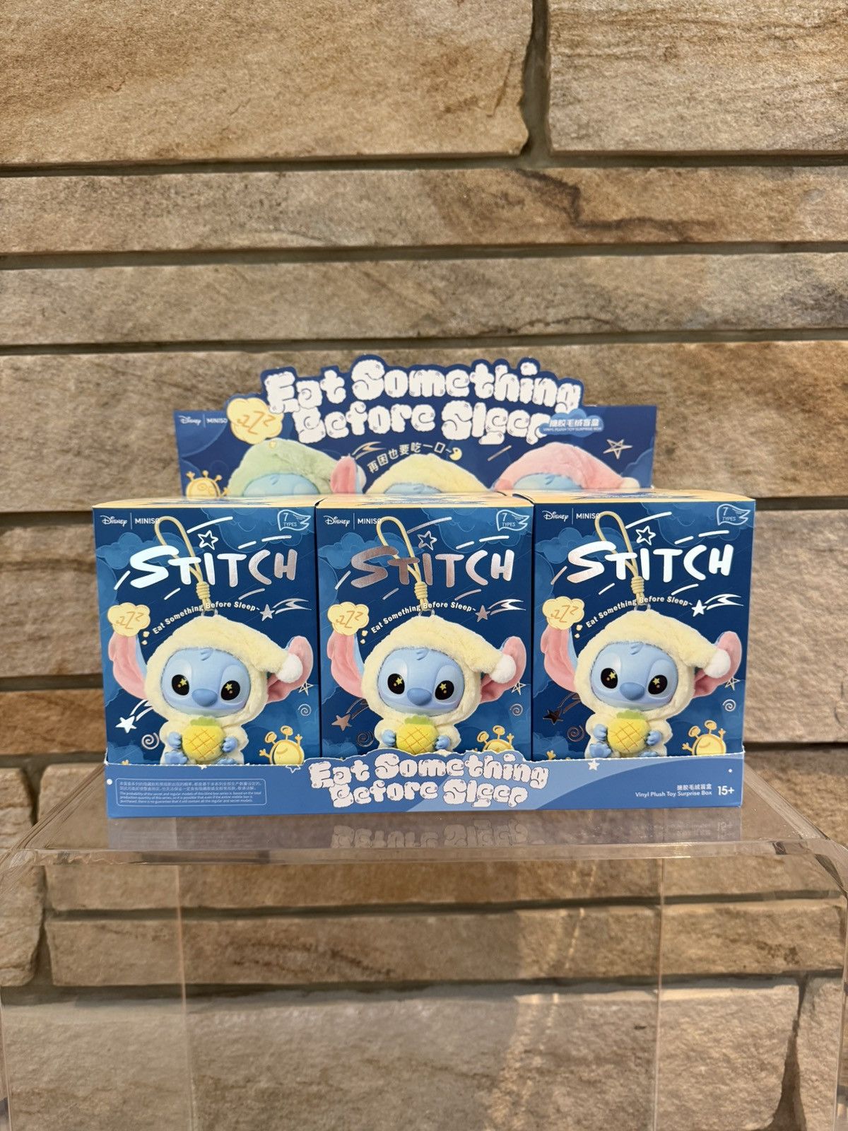 Disney Miniso Stich Eating Something Before Bed Blind Box Size ONE SIZE - 1 Thumbnail