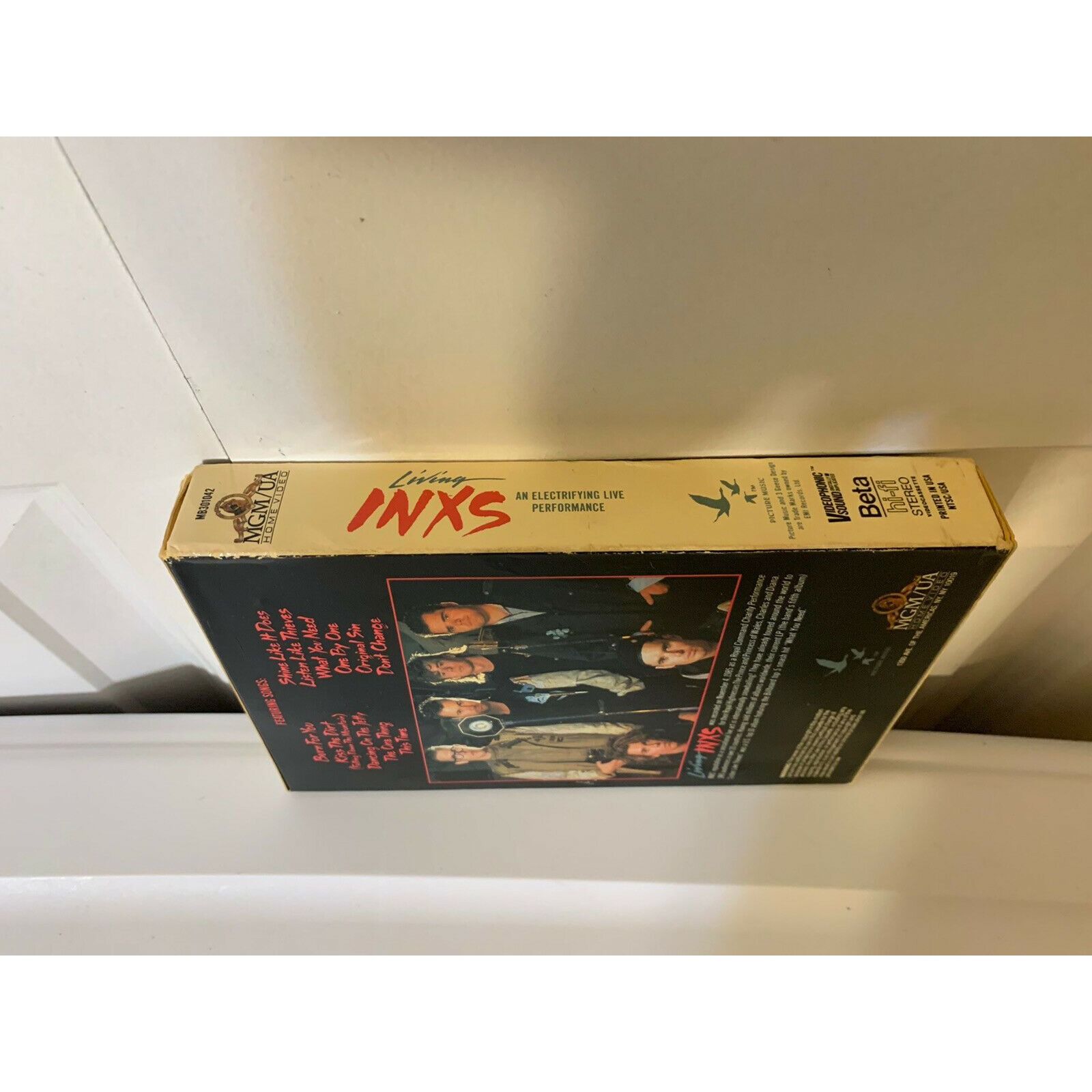 Other Inxs Living Inxs Live Performance Beta Betamax Video Tape No Size ONE SIZE - 7 Thumbnail
