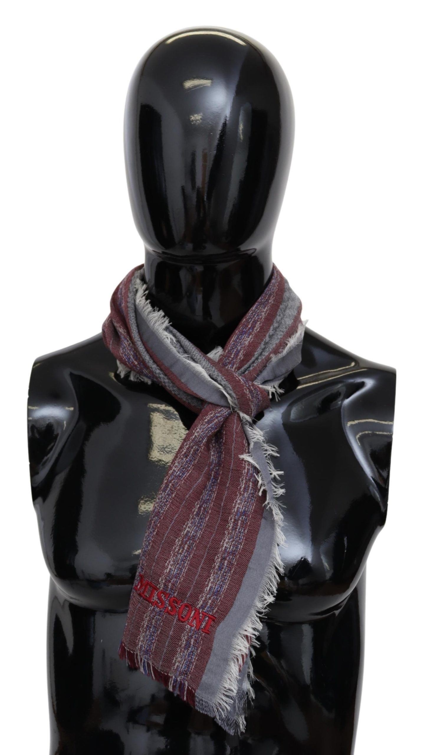 Missoni Chic Multicolor Wool Blend Designer Men's Scarf Size ONE SIZE - 1 Thumbnail