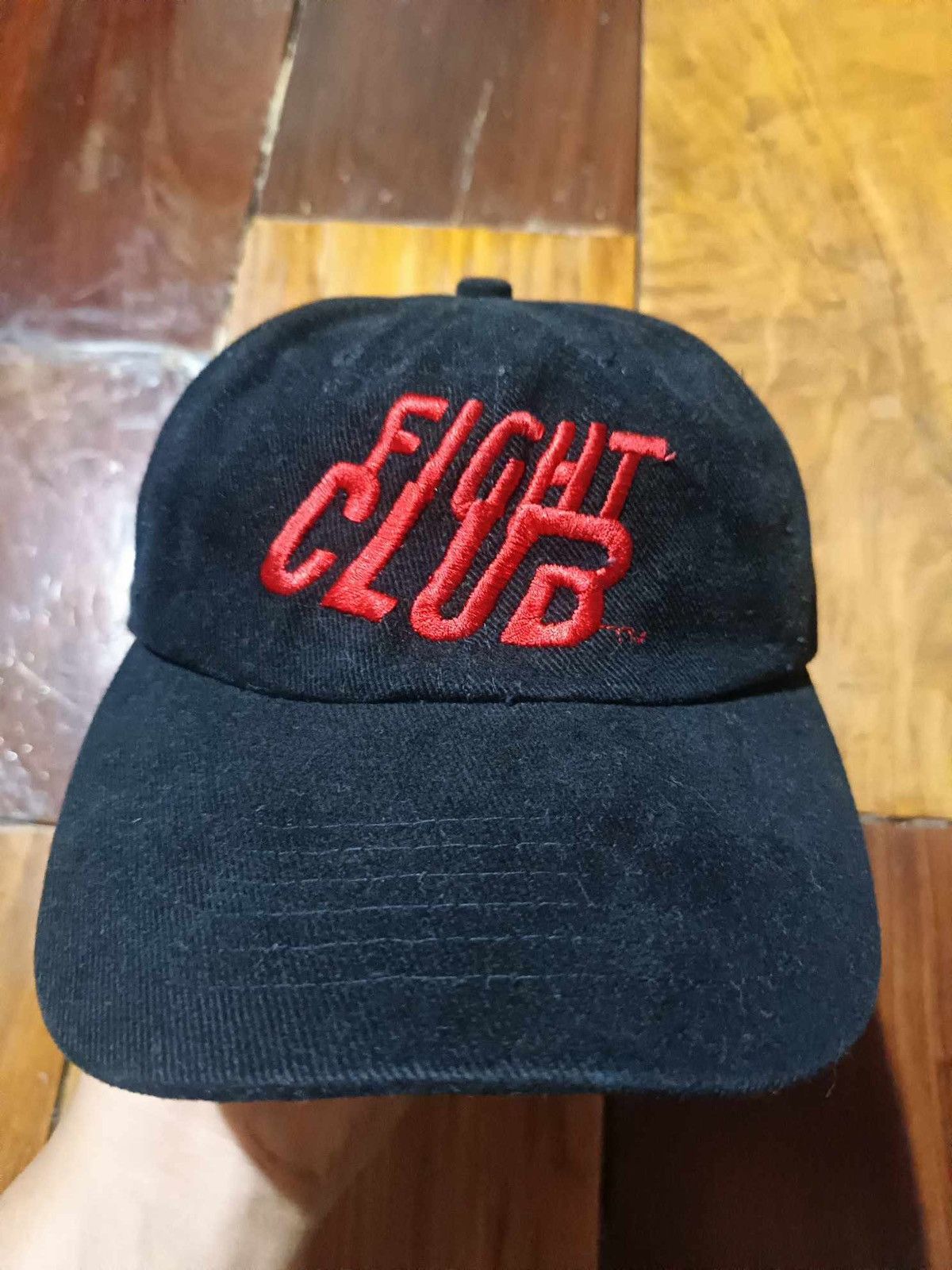 Vintage Rare Vintage 2001 Fight Club Brad Pitt Movie Promo Hat Size ONE SIZE - 1 Thumbnail