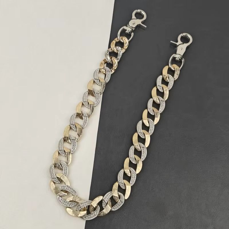 Japanese Brand Cuba Chain Hip Hop Luxury Accessories Waist Pant Size ONE SIZE - 5 Thumbnail