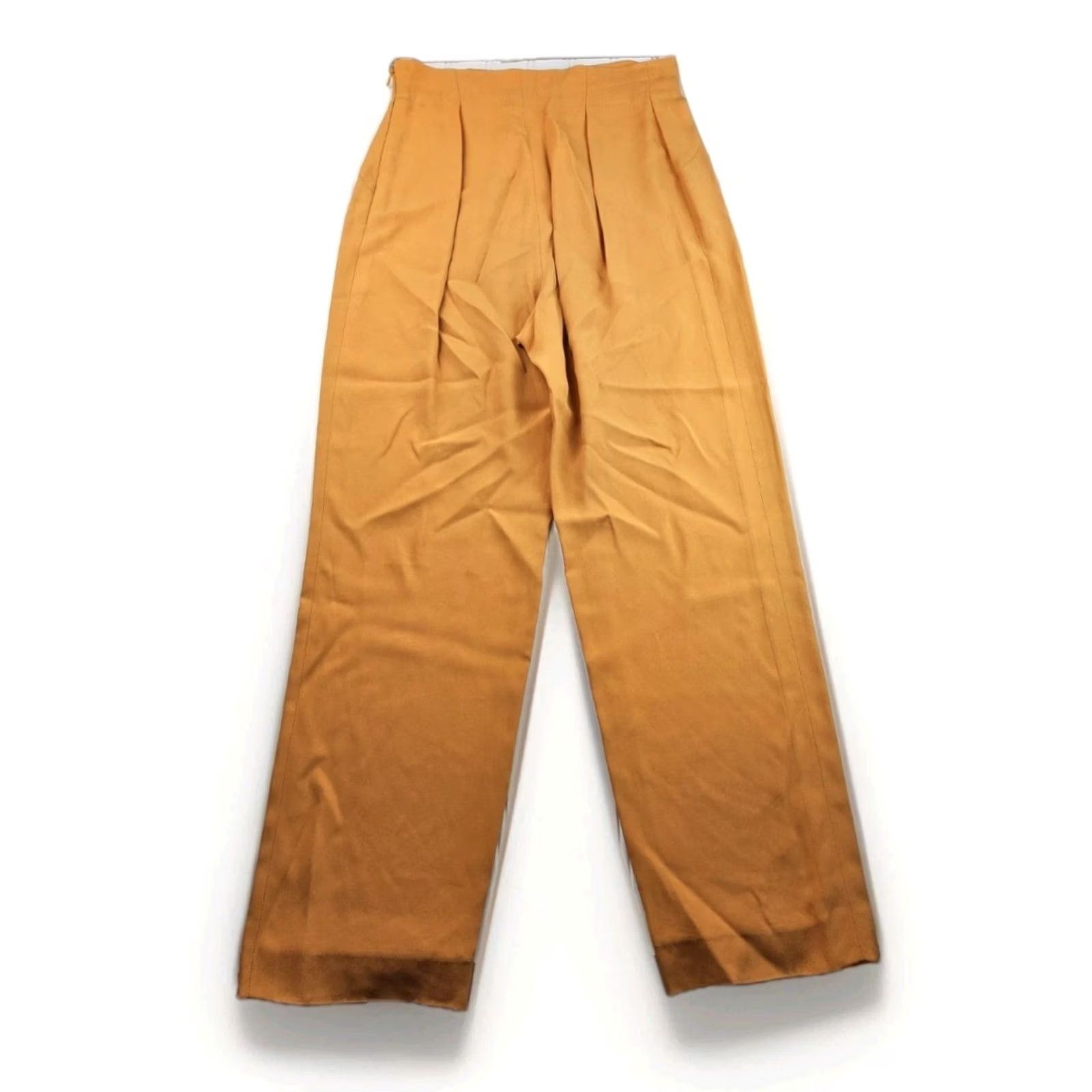 Celine Celine Dress Pants Orange Women Size 38 Regular Pants Womens 38 Orange Size 26" / US 2 / IT 38 - 4 Thumbnail