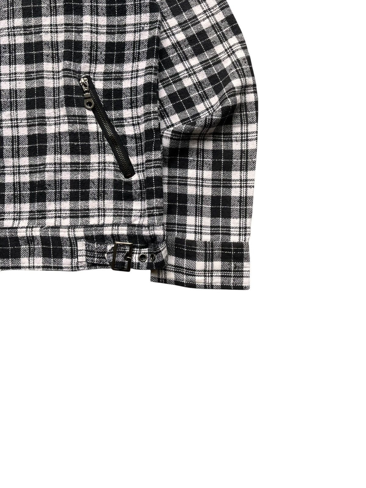 In The Attic In The Attic Plaid Bikers Jacket Size US M / EU 48-50 / 2 - 5 Thumbnail