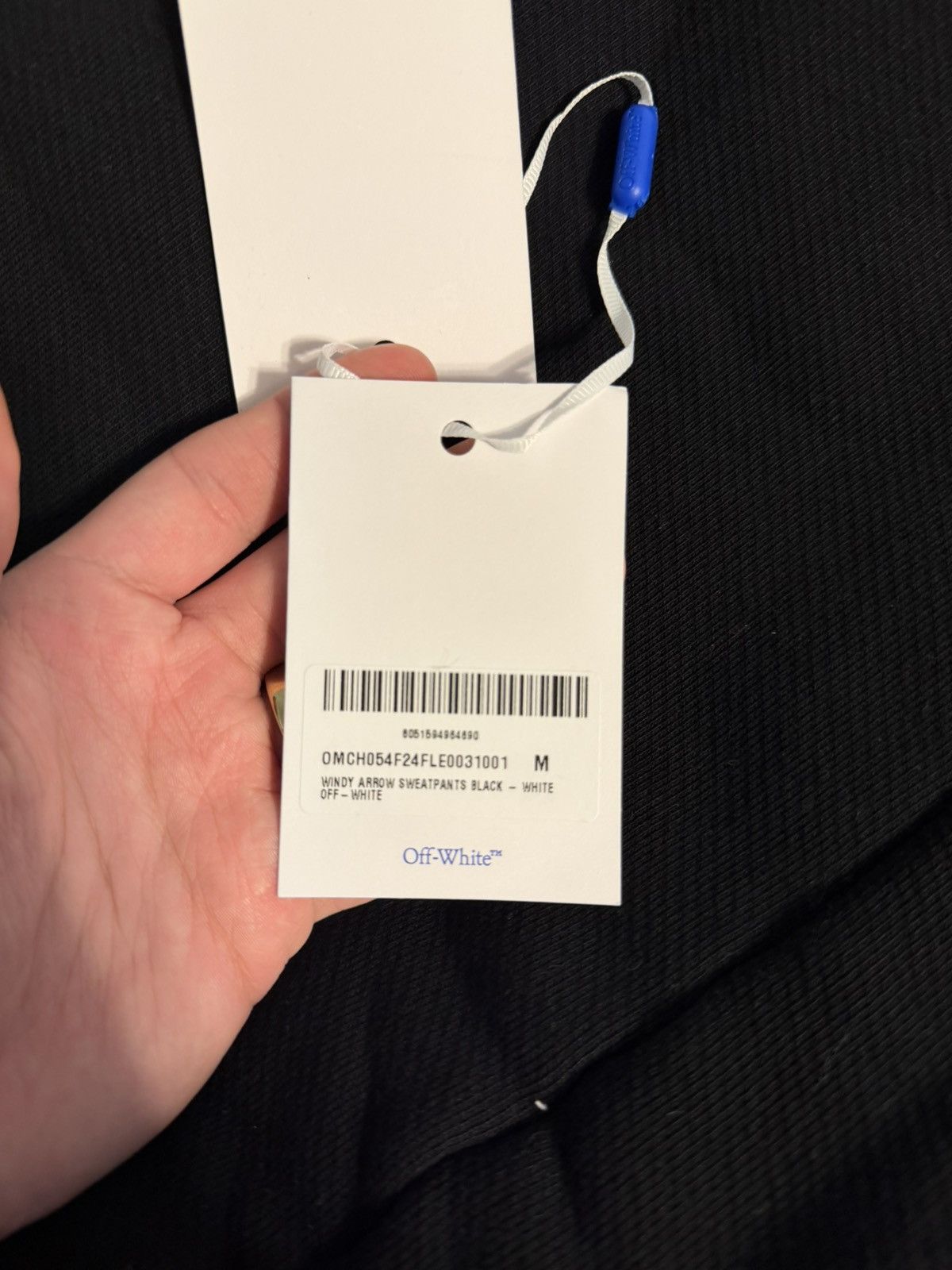 Off-White Off White Windy Arrow Sweatpants Black Size US 32 / EU 48 - 9 Thumbnail