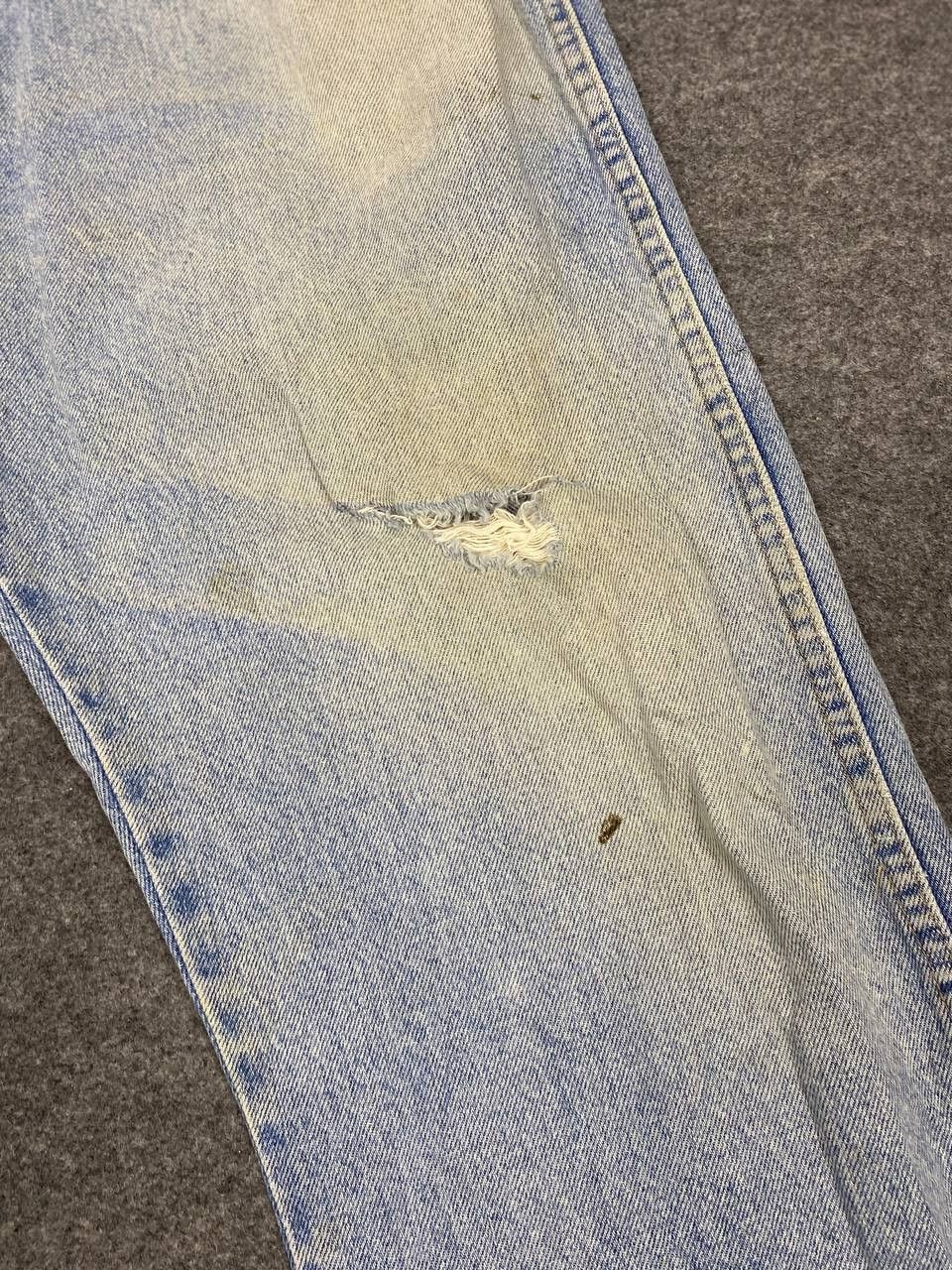 Wrangler vintage wrangler regular fit distressed denim Size US 40 / EU 56 - 8 Thumbnail