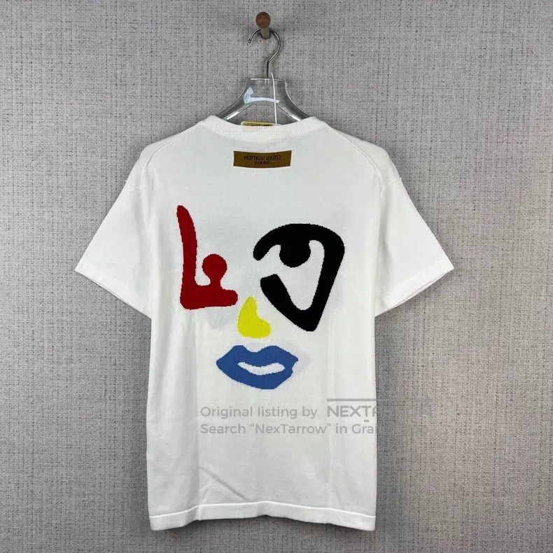 Louis Vuitton Louis Vuitton FW22 Clown Intarsia Crew Neck Knit Short Sle Size US XS / EU 42 / 0 - 3 Thumbnail