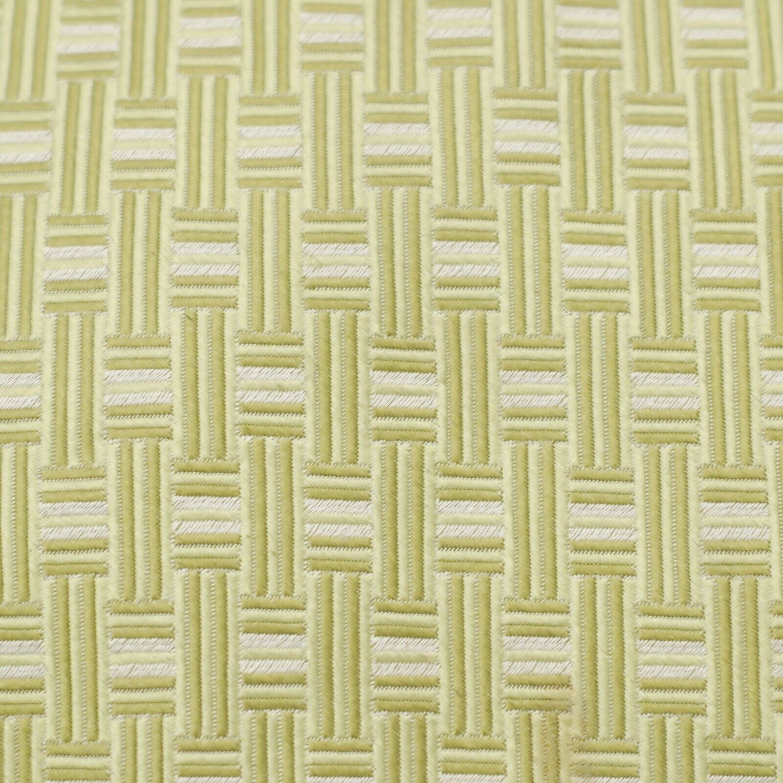 Tasso Elba Tasso Elba Green Woven Basketweave Long Wide Silk Tie Size ONE SIZE - 2 Thumbnail