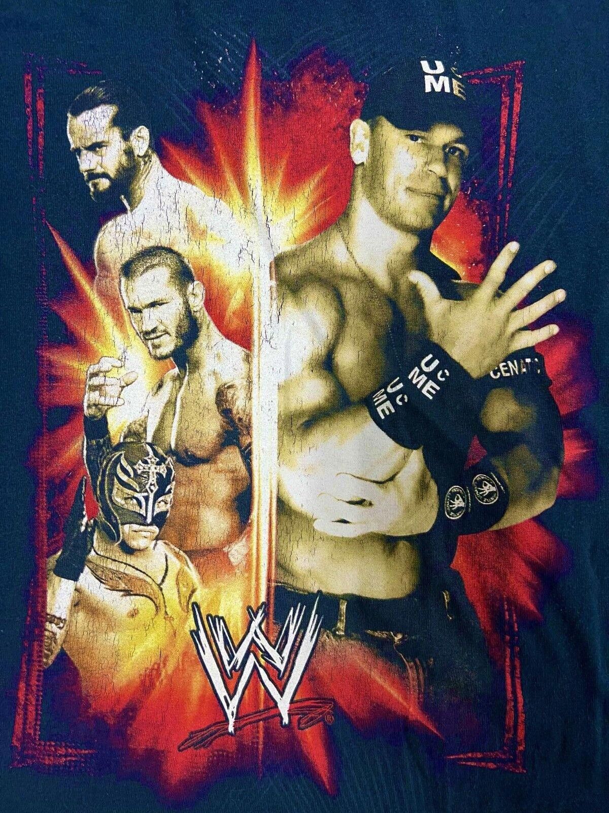 WWE WWE Tshirt Black Size XL 2012 Wrestling John Cena Size US XXS / EU 40 - 2 Thumbnail