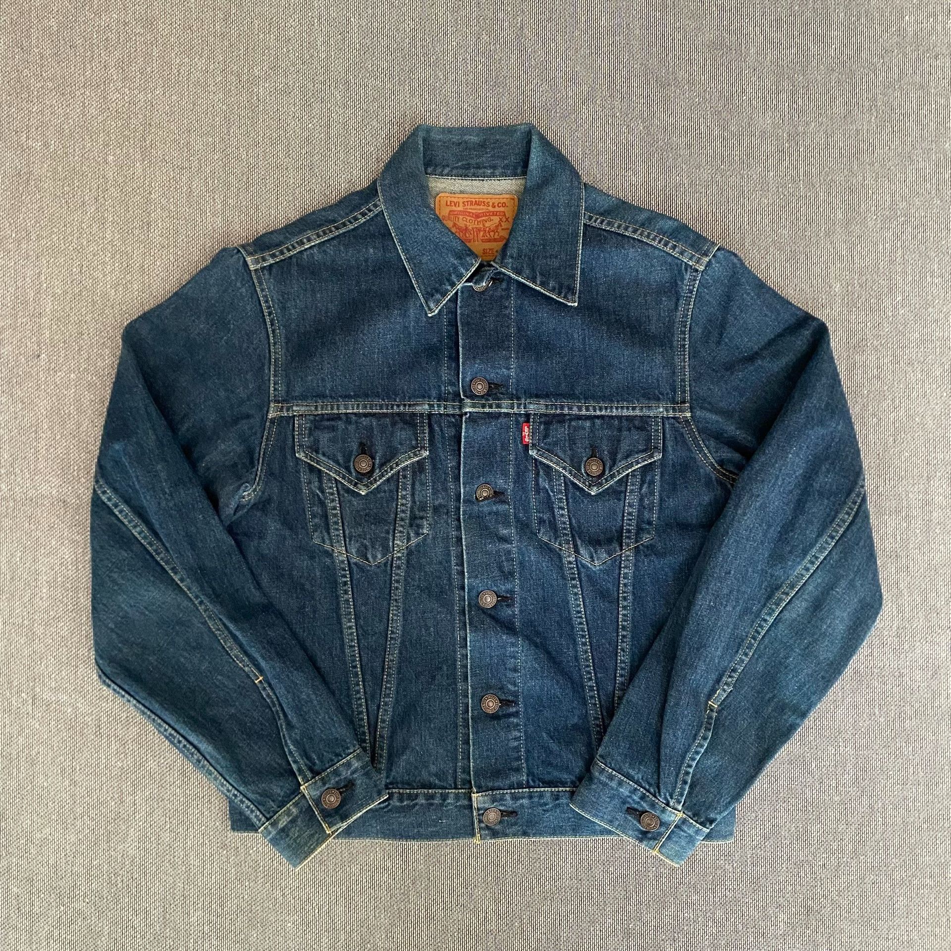Levi's Vintage Clothing Levi's LVC71557 J30 Denim Jacket Size US XXS / EU 40 - 1 Thumbnail