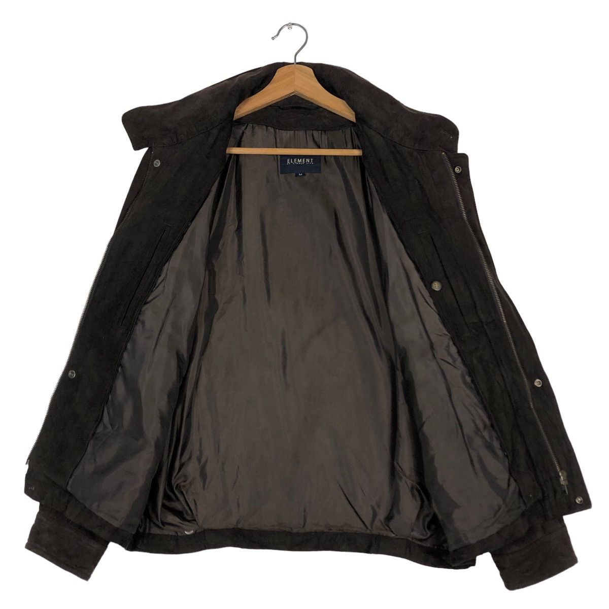 Japanese Brand 🔥Rich Brown Riot Riot Bomber Jacket Element Japan Size US M / EU 48-50 / 2 - 13 Thumbnail