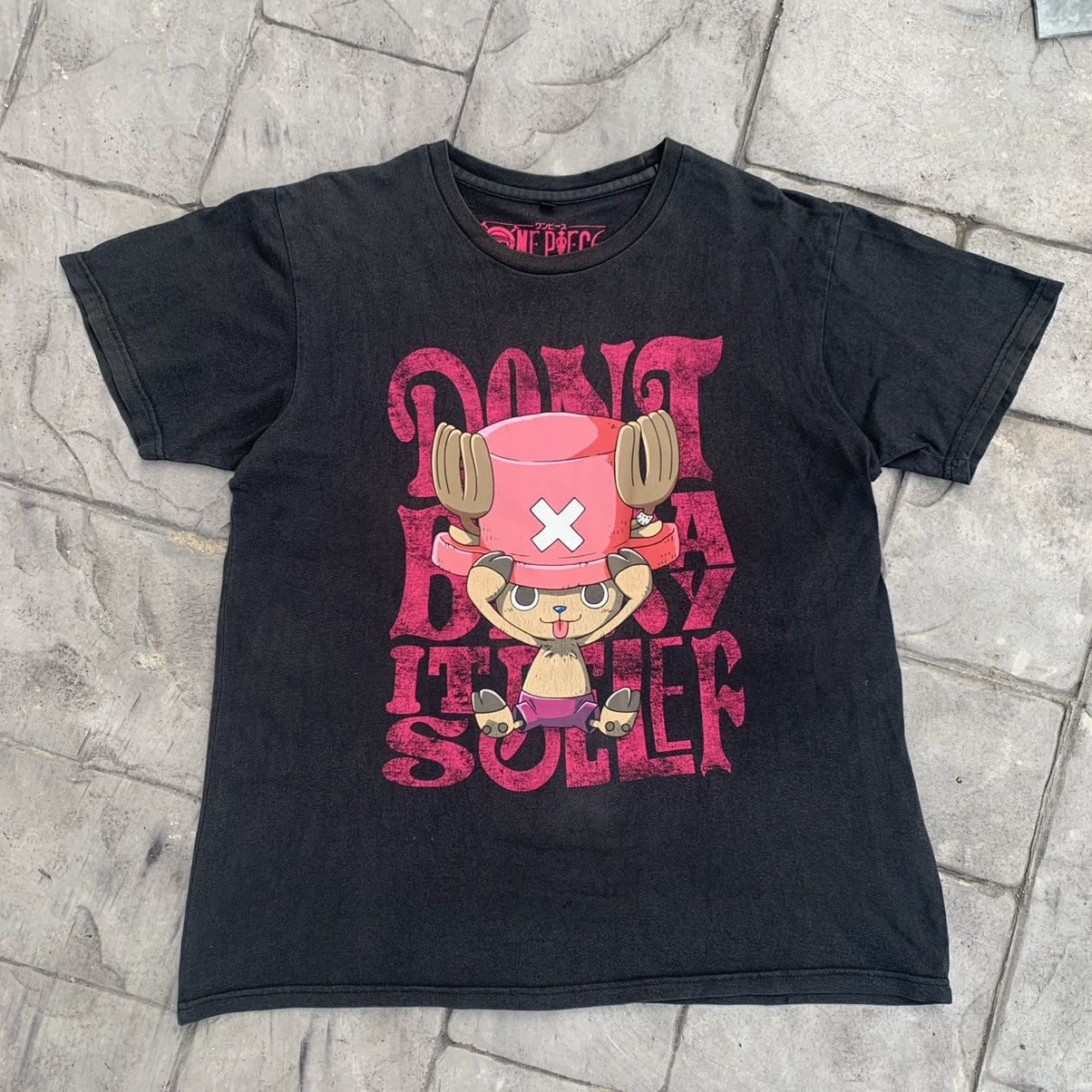 Anime Thrashed Faded Tony Tony Chopper One Piece Anima Tee Size US L / EU 52-54 / 3 - 1 Thumbnail