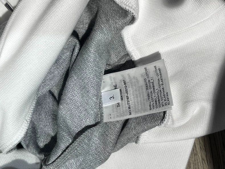 Thom Browne Thom browne Color-blocked sweatshirt, gray and white classi Size US L / EU 52-54 / 3 - 9 Thumbnail
