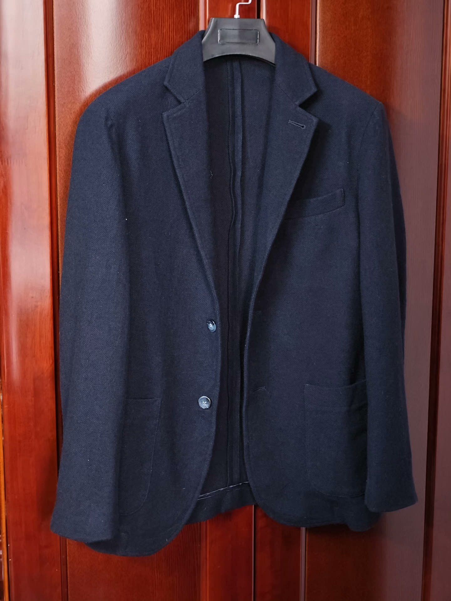 Japanese Brand Casual Unstructured Wool Blend Blazer Size US M / EU 48-50 / 2 - 1 Thumbnail