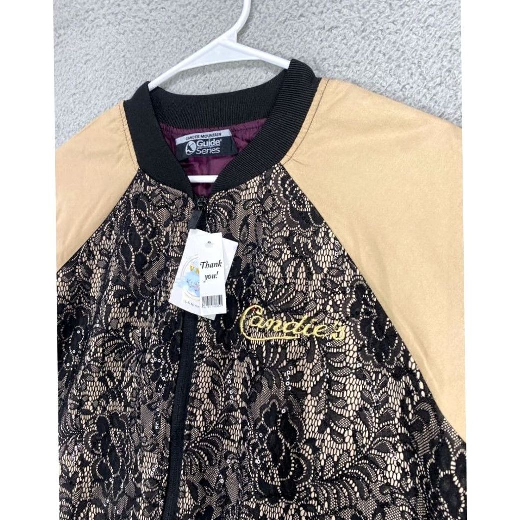 Vintage Gander Mountain Guide Series Jacket Womens Large Black Bomber Full Zip new Size L / US 10 / IT 46 - 5 Thumbnail