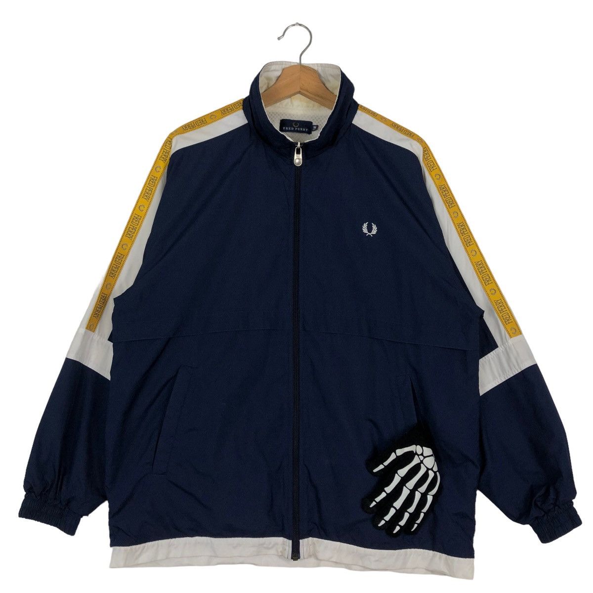 Fred Perry 🔥90’s Vintage Fred Perry Striped Jacket Inspire Raff Simons Size US M / EU 48-50 / 2 - 2 Thumbnail