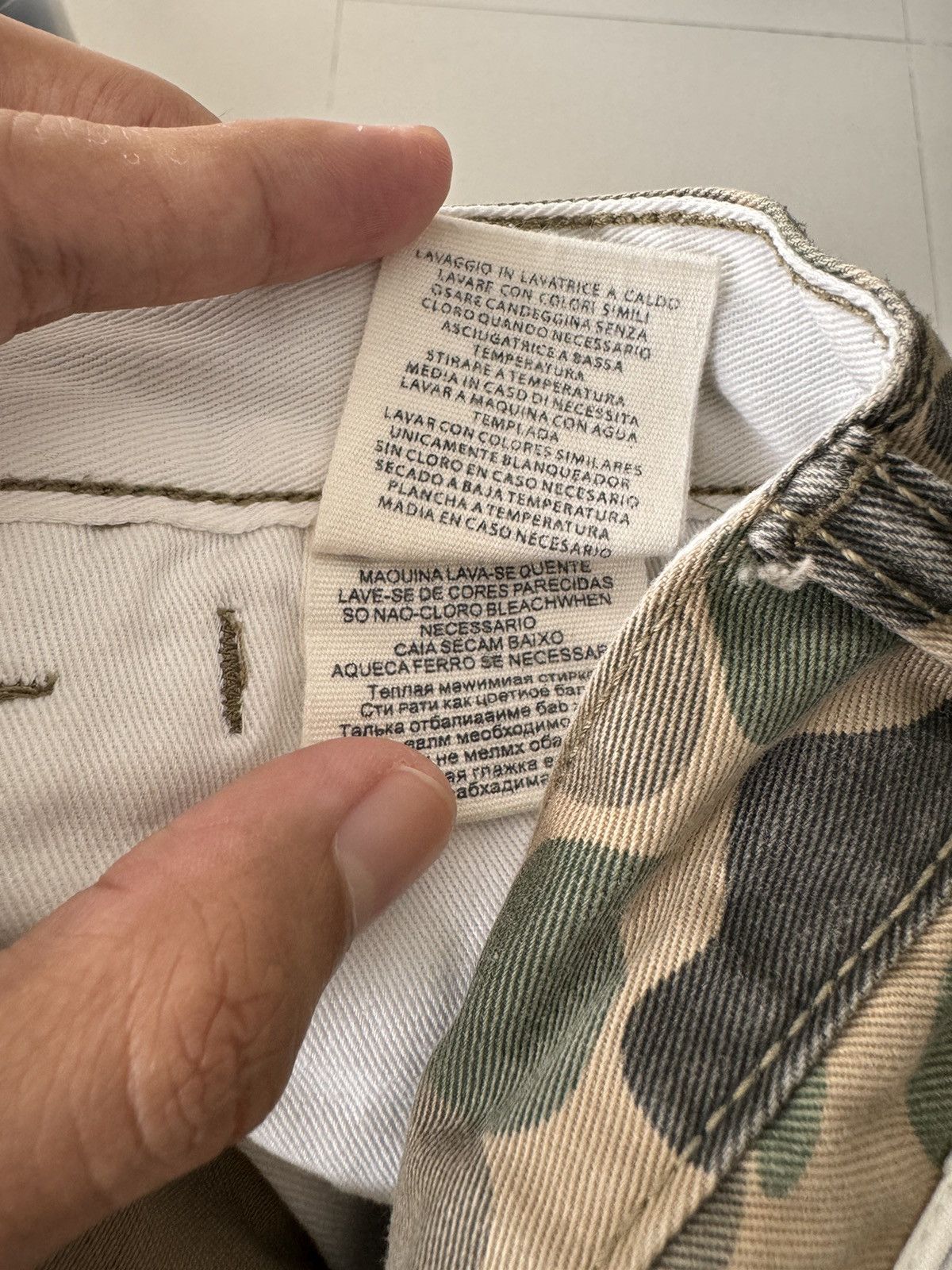 RRL Ralph Lauren Double RL Camo Shorts Size US 29 - 5 Thumbnail
