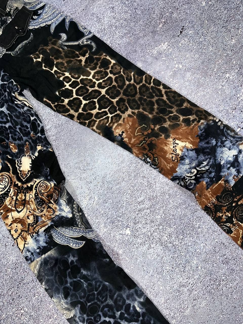 Japanese Brand Vintage Roberto Cavalli Style Leopard y2k 2000s Size 28" / US 6 / IT 42 - 7 Thumbnail
