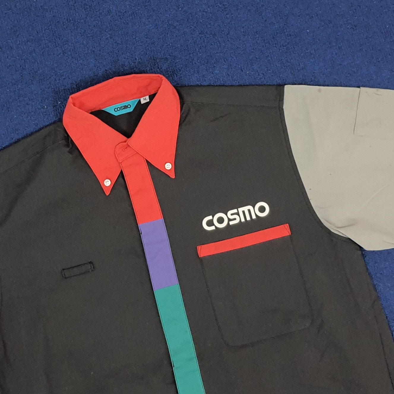 Vintage Vintage COSMO Auto Service Staff Motorsports Work Uniform Size US M / EU 48-50 / 2 - 2 Thumbnail