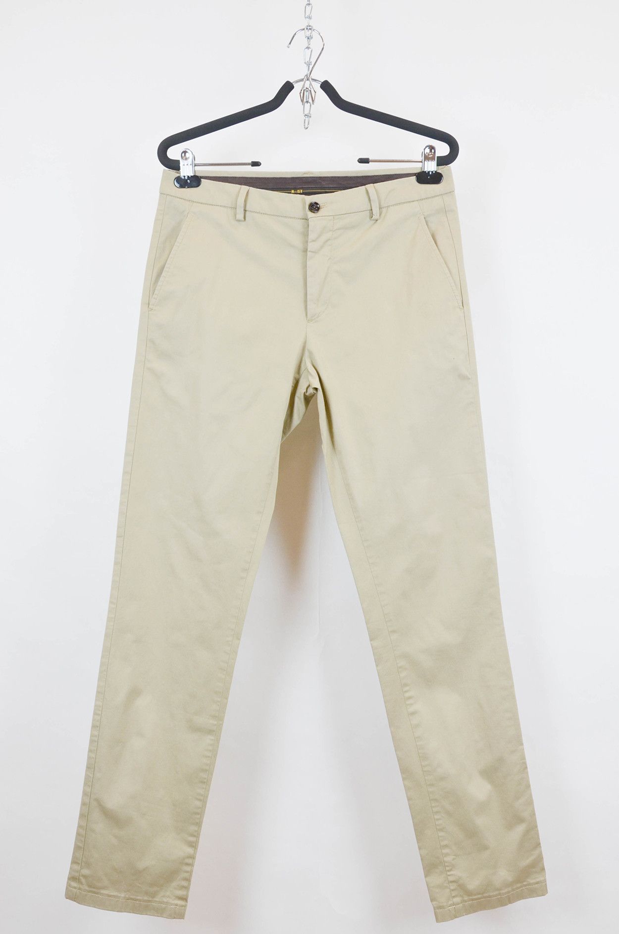 image of Italian Designers Moorer Beige Pants in Tan/Beige, Men's (Size 32)