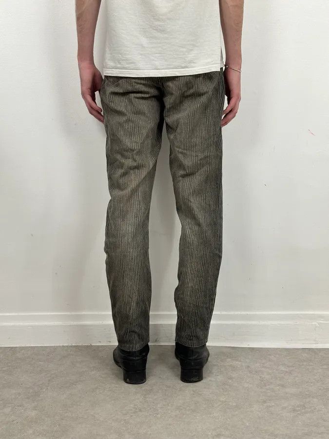 Roberto Cavalli 2000s Roberto Cavalli Grey Stripes Pants Size US 30 / EU 46 - 4 Thumbnail