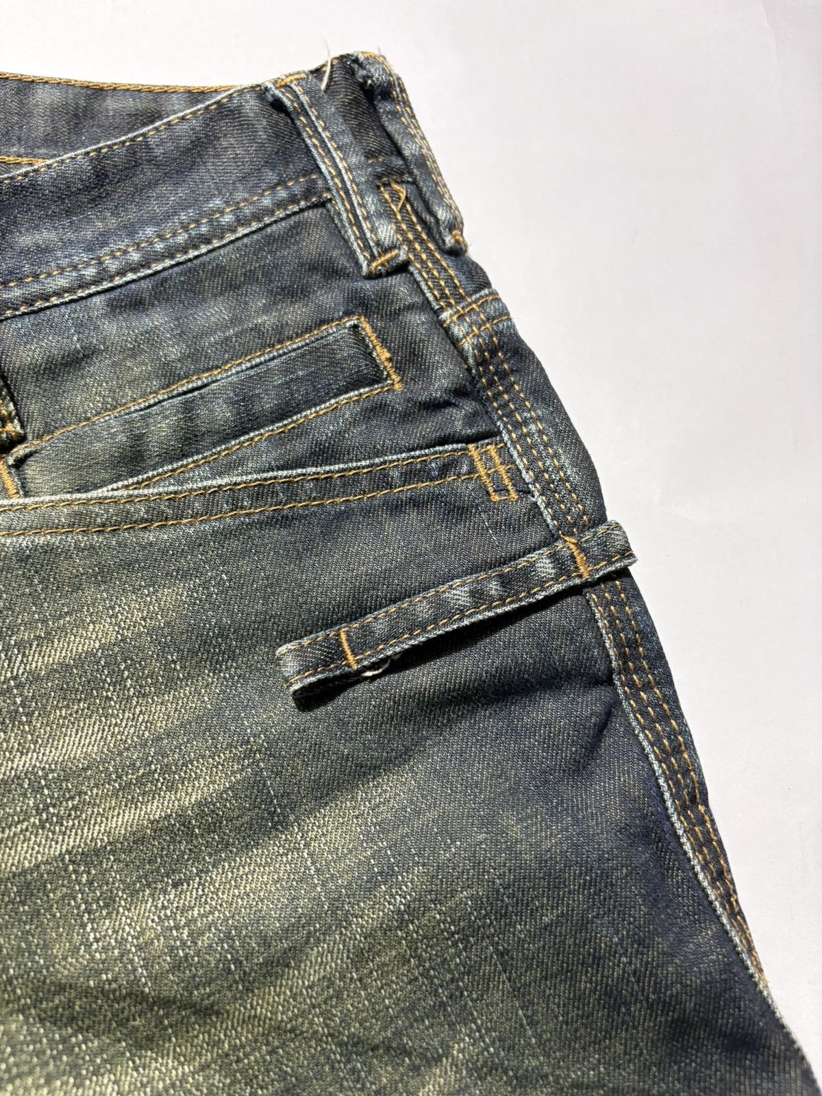 Dolce & Gabbana 00’s DOLCE & GABBANA MUD WASH DENIM JEANS Size US 33 - 6 Thumbnail