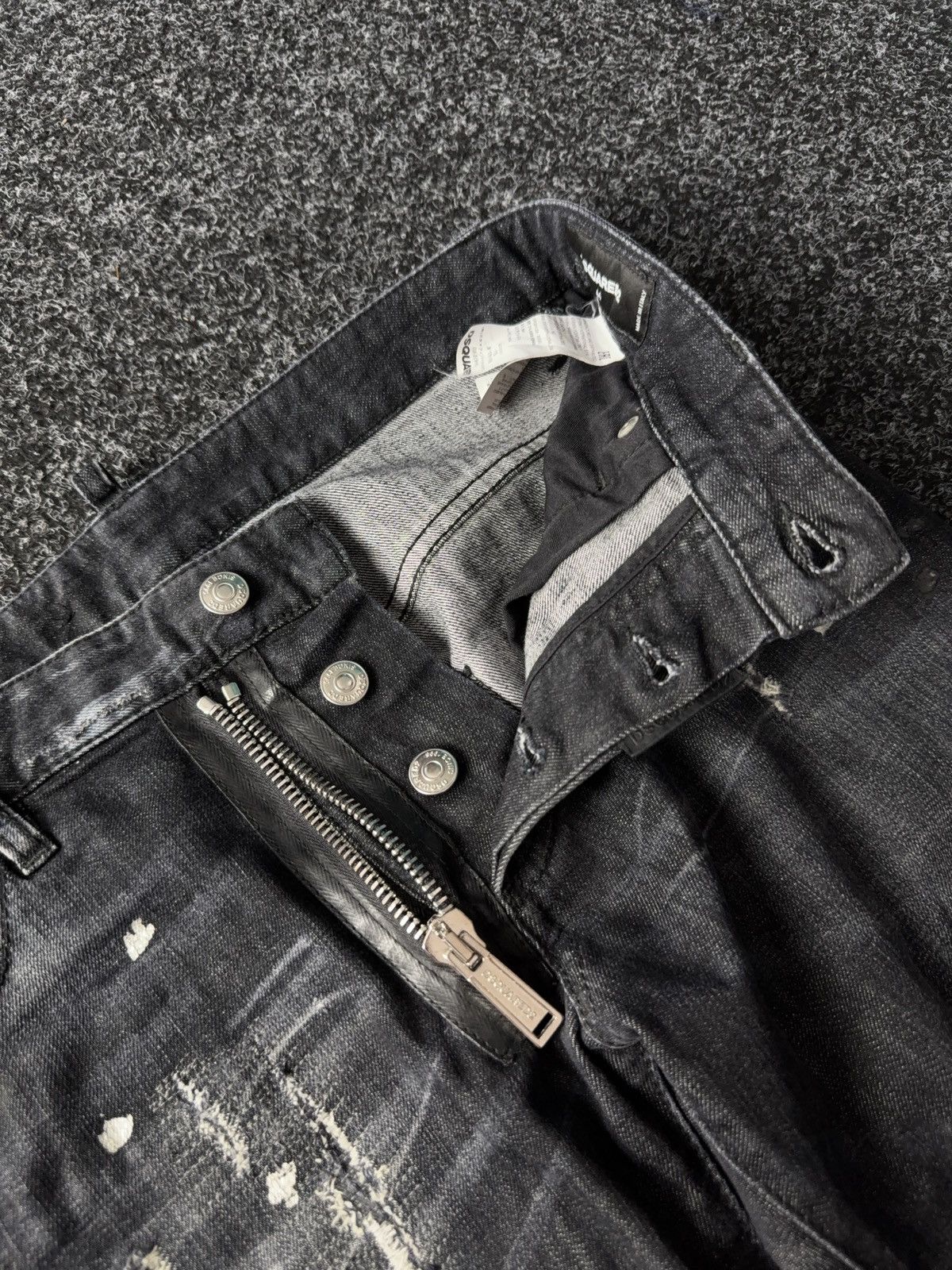 Dsquared2 RARE pants Dsquared2 distressed Denim Y2k style💥🔥 Size US 31 - 7 Thumbnail