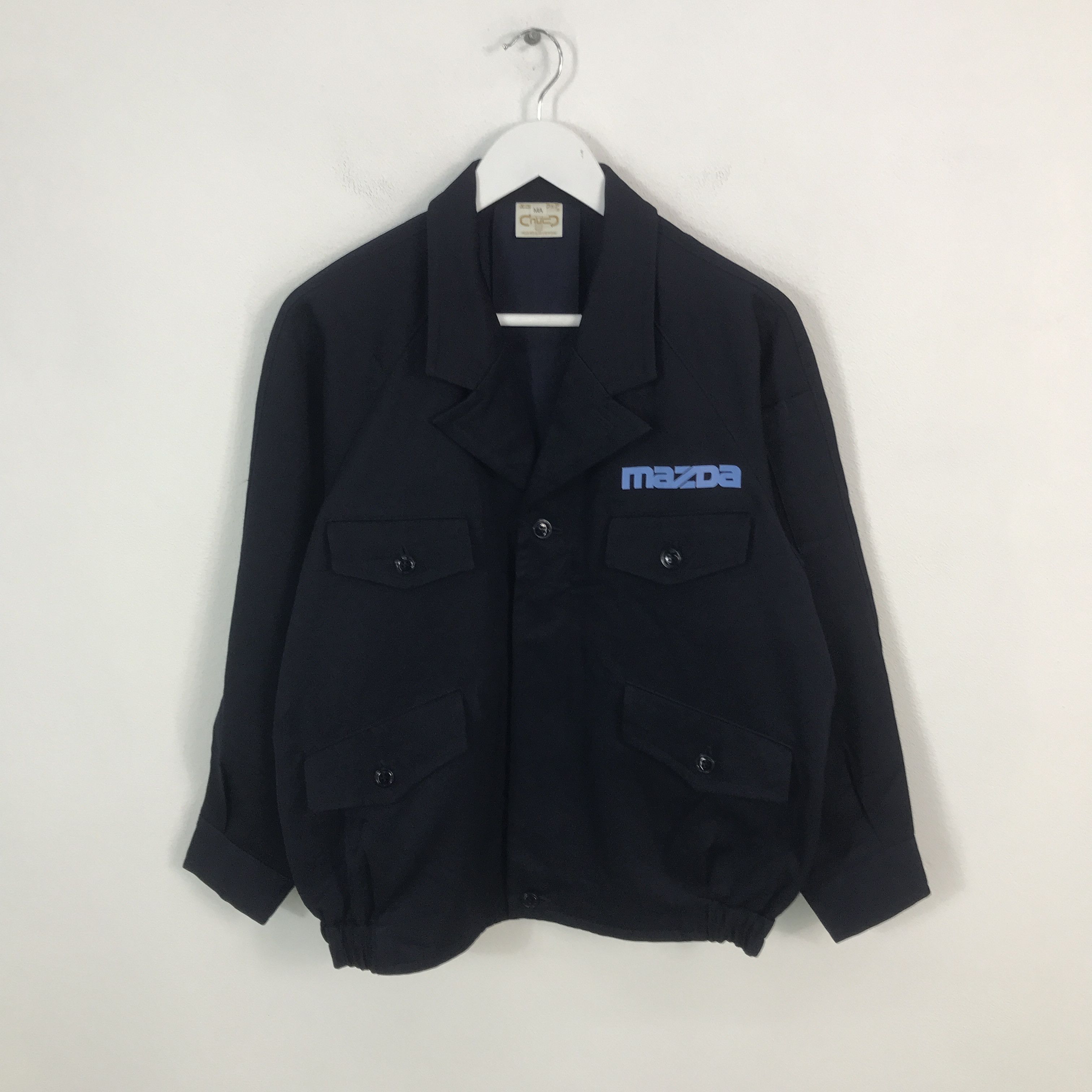 Japanese Brand Rare Mazda racing navy bomber jacket Size US L / EU 52-54 / 3 - 1 Thumbnail