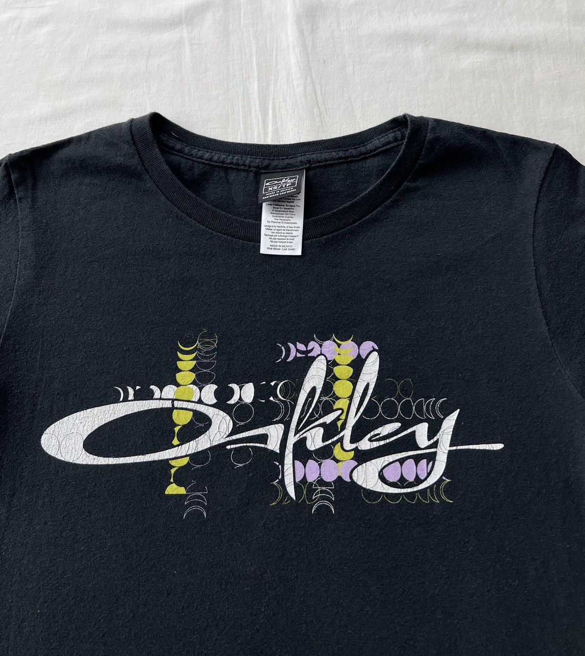 Oakley Oakley Y2k Women Black T-shirt Size XS / US 0-2 / IT 36-38 - 3 Thumbnail
