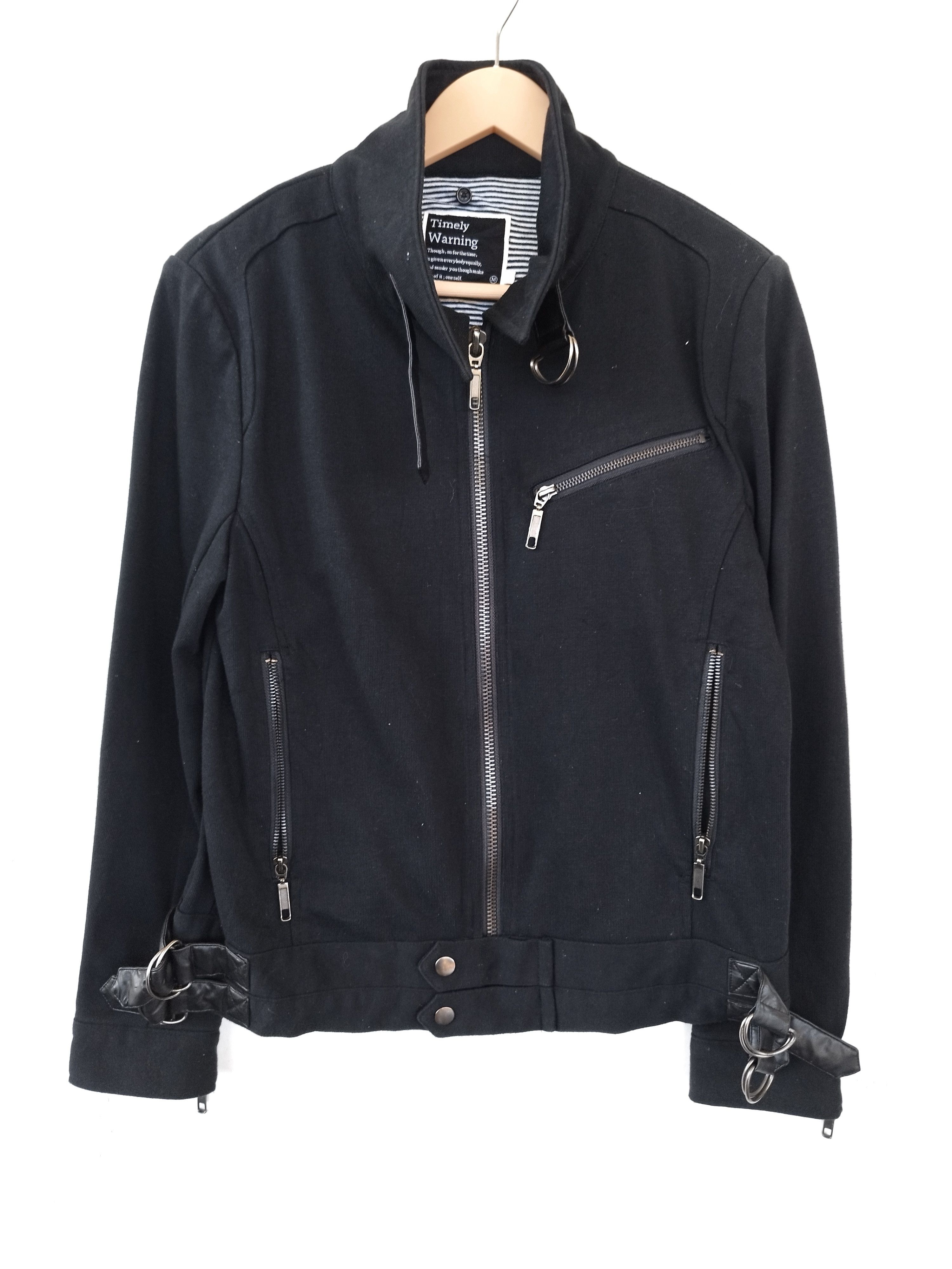 Pre-owned If Six Was Nine X Seditionaries Timely Warning Seditionaries Jacket In Black